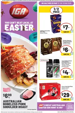 Preview of IGA catalogue QLD - valid from 25.03.2026