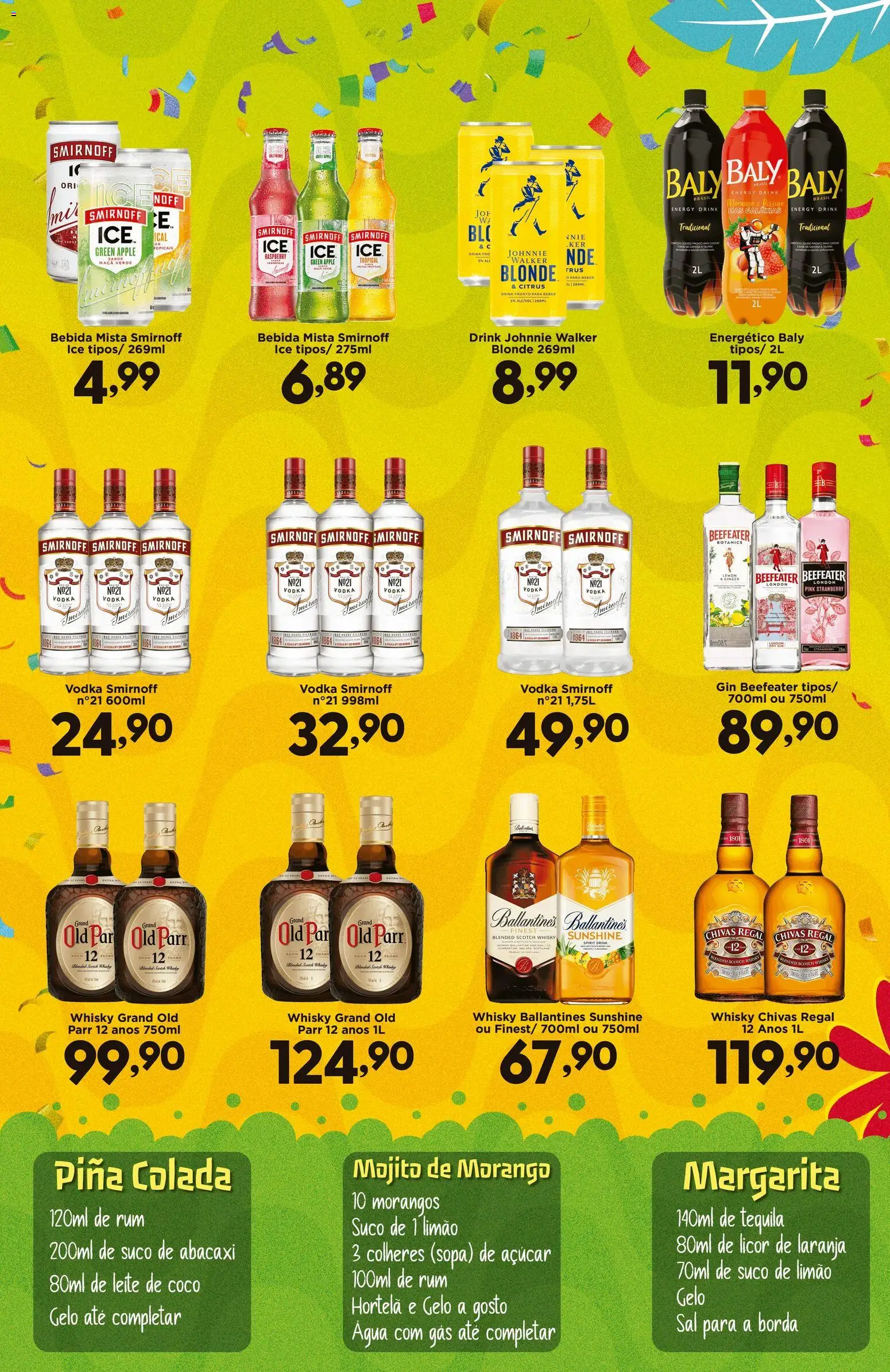 Confiança Folheto - válido de 09.02.2026 | Página: 5 | Produtos: Colheres, Suco, Gin, Bebida