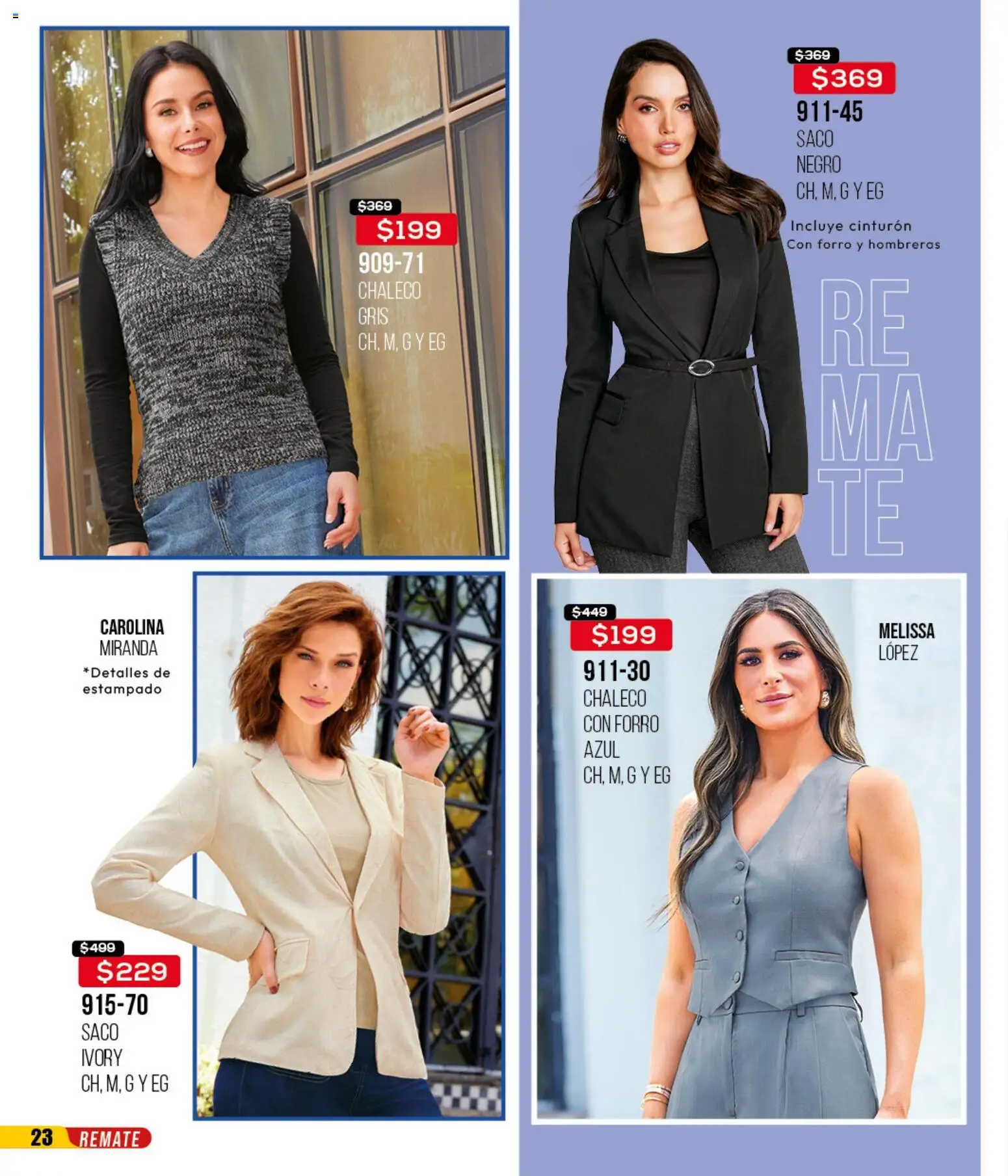 Nuevas ofertas de Cklass válidas en toda la República Mexicana desde el 14.04.2026. ¡Encuentra las mejores ofertas en Cklass catálogo 3X2 Digital Ropa! | Página: 24 | Productos: Chaleco, Cinturón