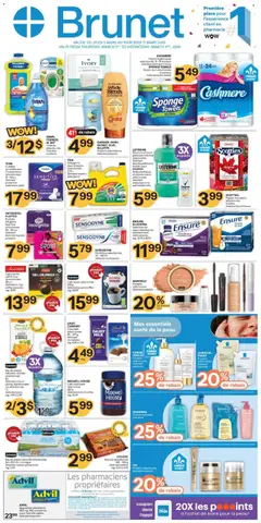 Preview of Brunet weekly flyer / circulaire from shop Brunet valid from 05.03.2026