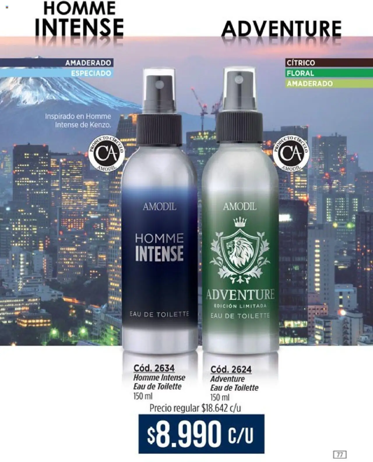 Catálogo Amodil Campaña 14 │ válido desde el 19.08.2025 | Página: 77 | Productos: Eau de toilette