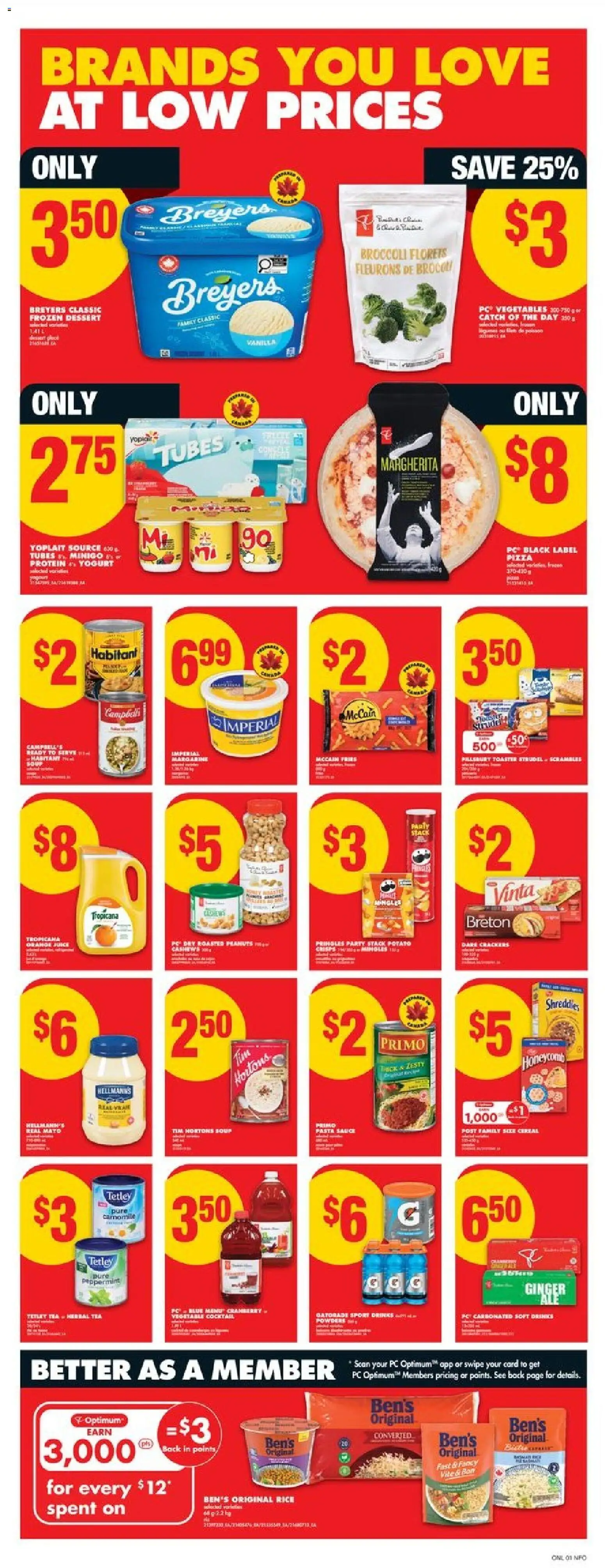 No Frills flyer valid from 18.12.2025 | Page: 7 | Products: Rice, Pasta, Pizza, Juice