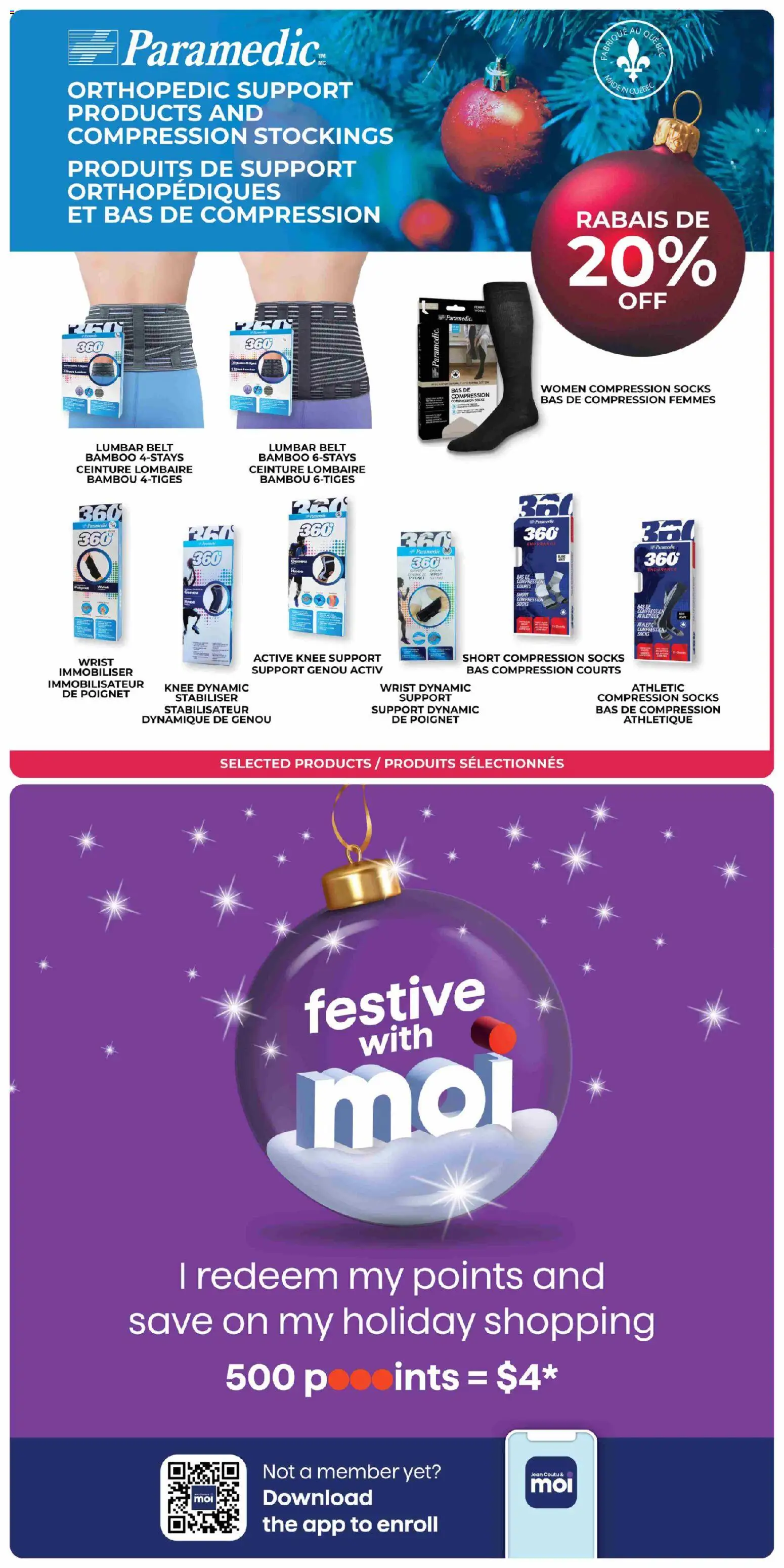 Jean Coutu flyer valid from 25.12.2025 | Page: 13 | Products: Belt, Socks