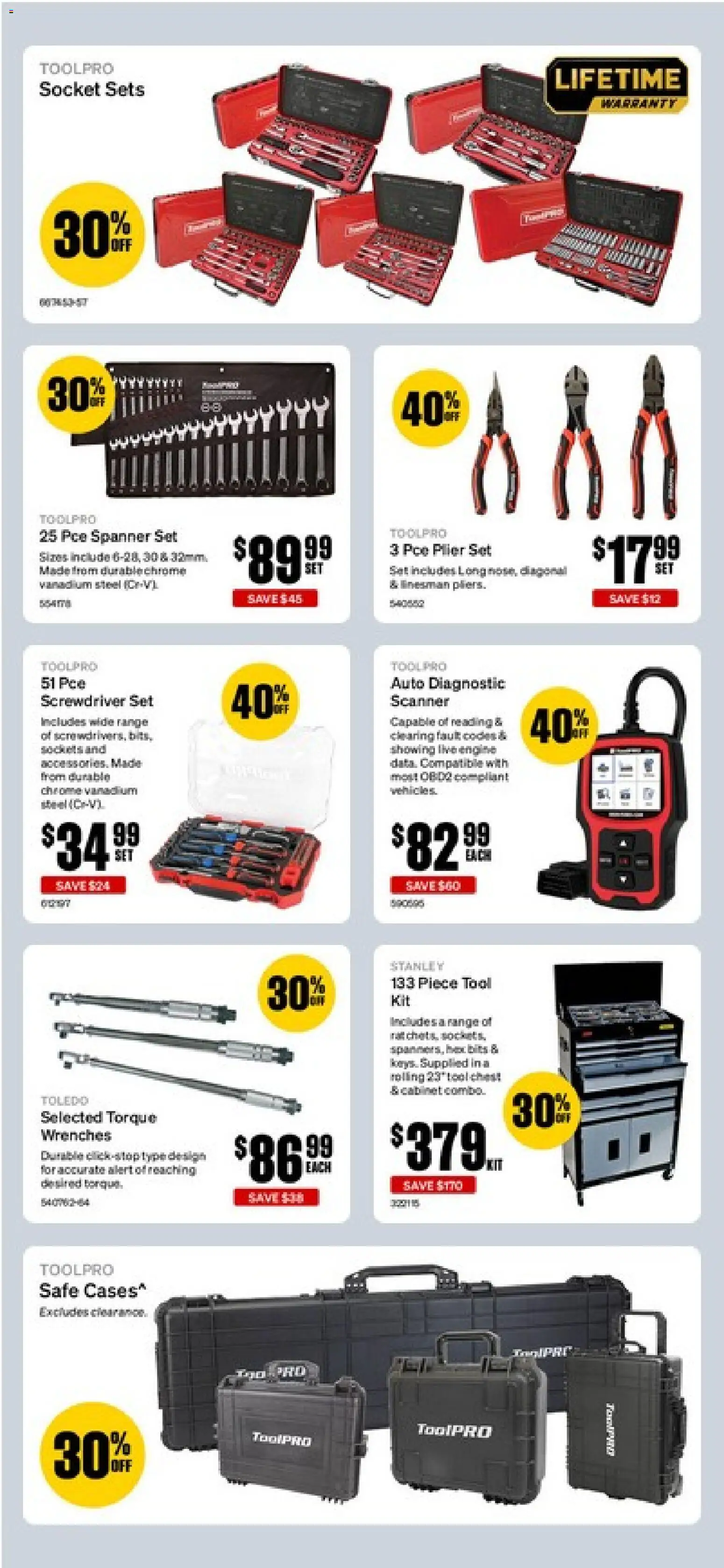Supercheap Auto catalogue - valid from 13.02.2026 | Page: 20 | Products: Socket, Scanner, Safe