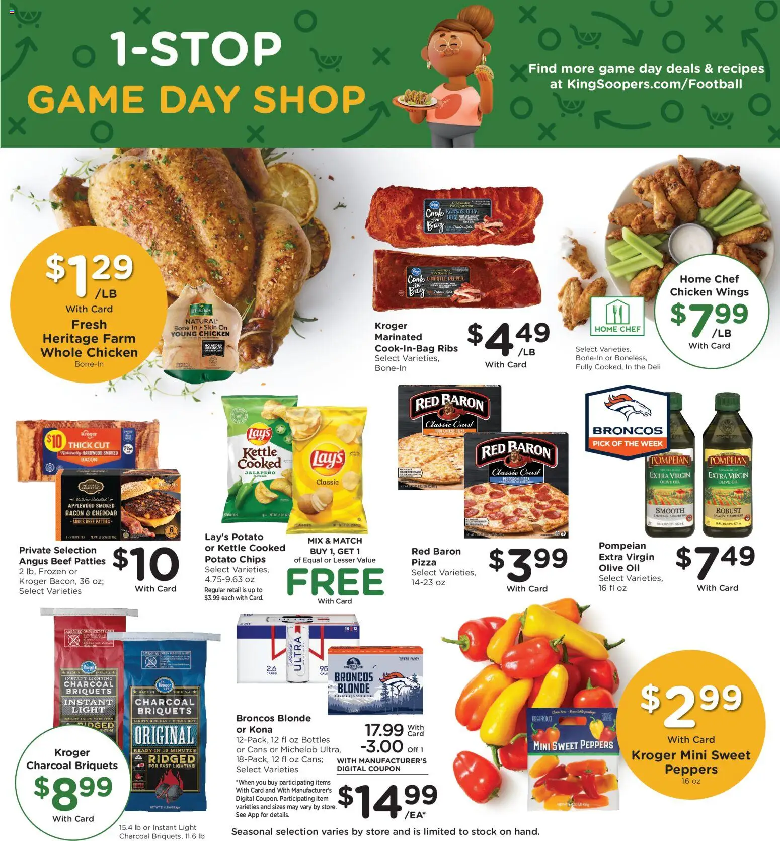 King Soopers Weekly Ad - valid from 05.11.2025 | Page: 8 | Products: Peppers, Pizza, Chips, Game