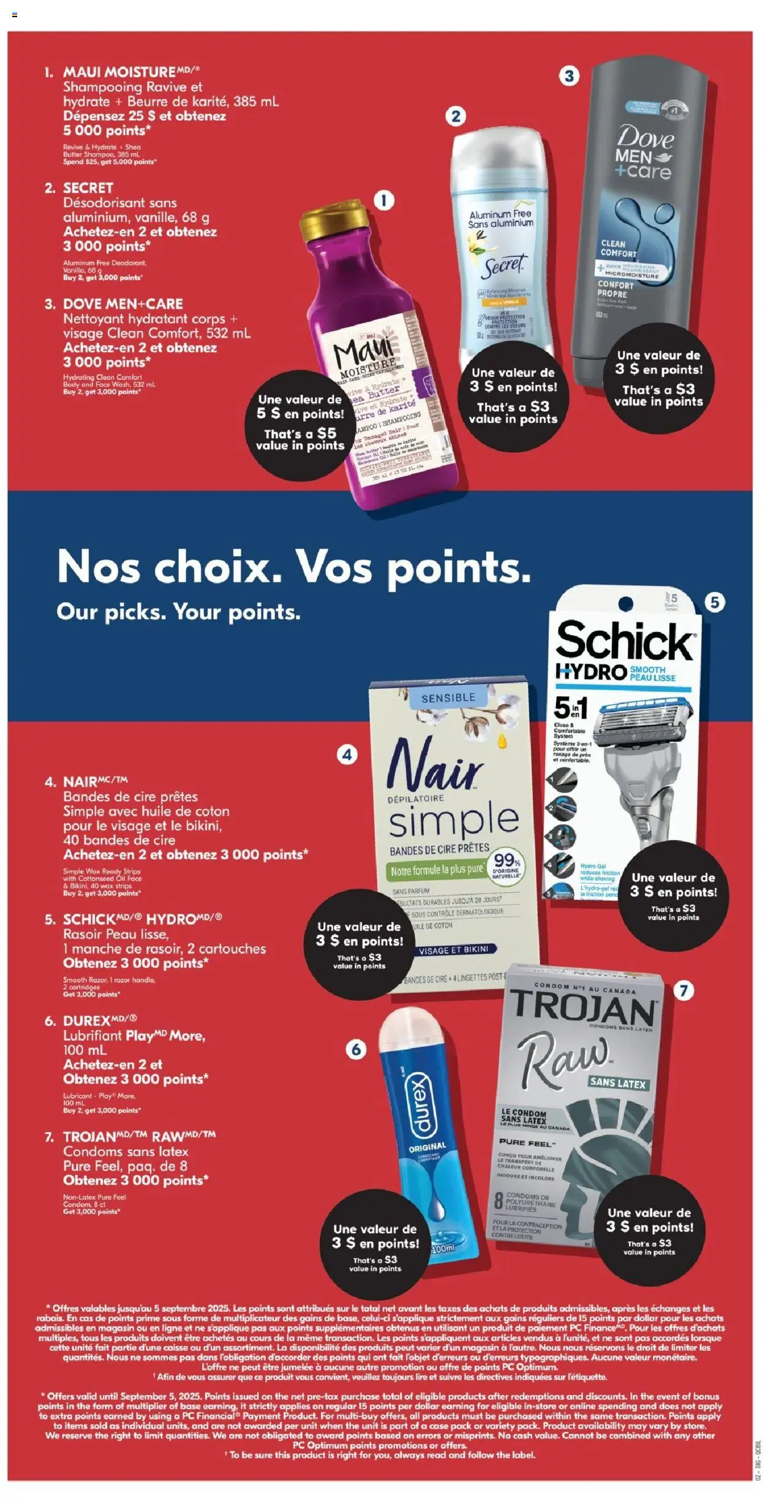 Pharmaprix flyer valid from 16.08.2025 | Page: 23 | Products: Case, Shampoo, Body wash, Deodorant