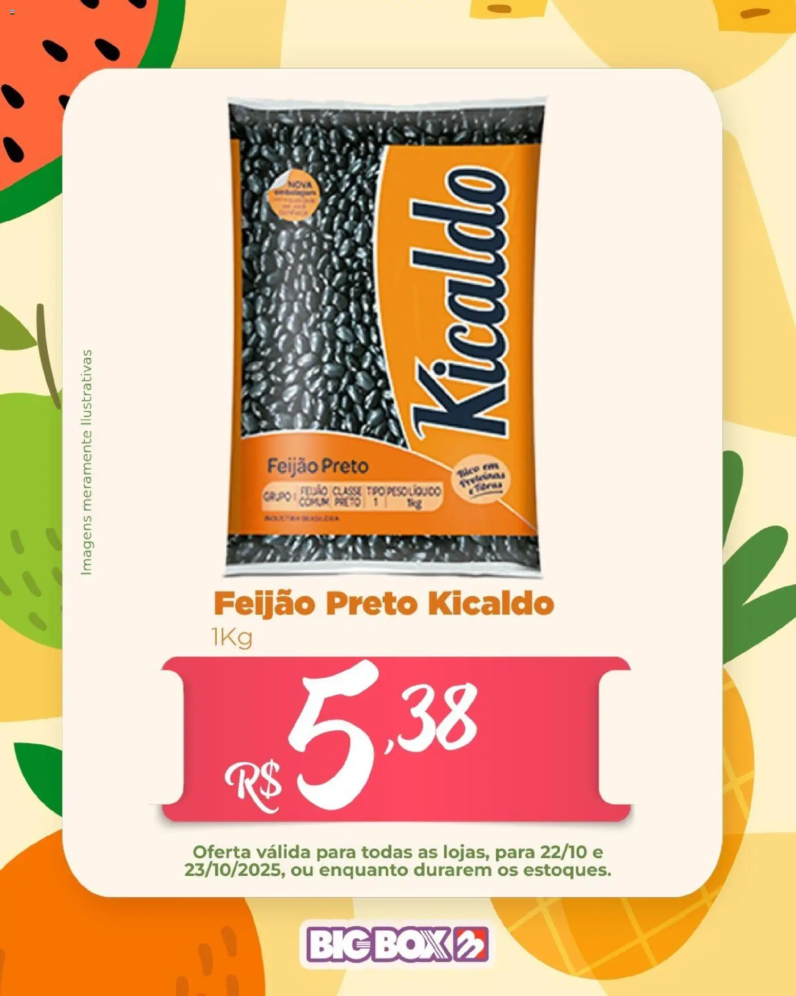 Big Box Folheto - válido de 22.10.2025 | Página: 8 | Produtos: Feijão