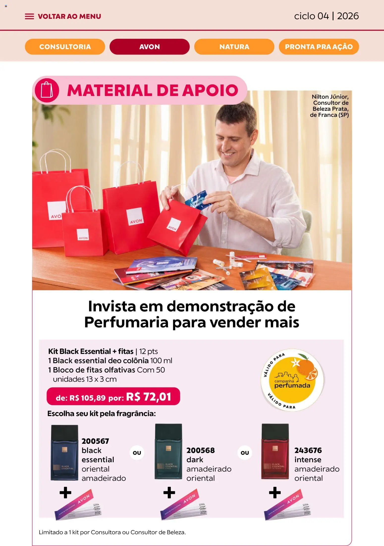 Avon Folheto - válido de 18.02.2026 | Página: 26 | Produtos: Fragrância