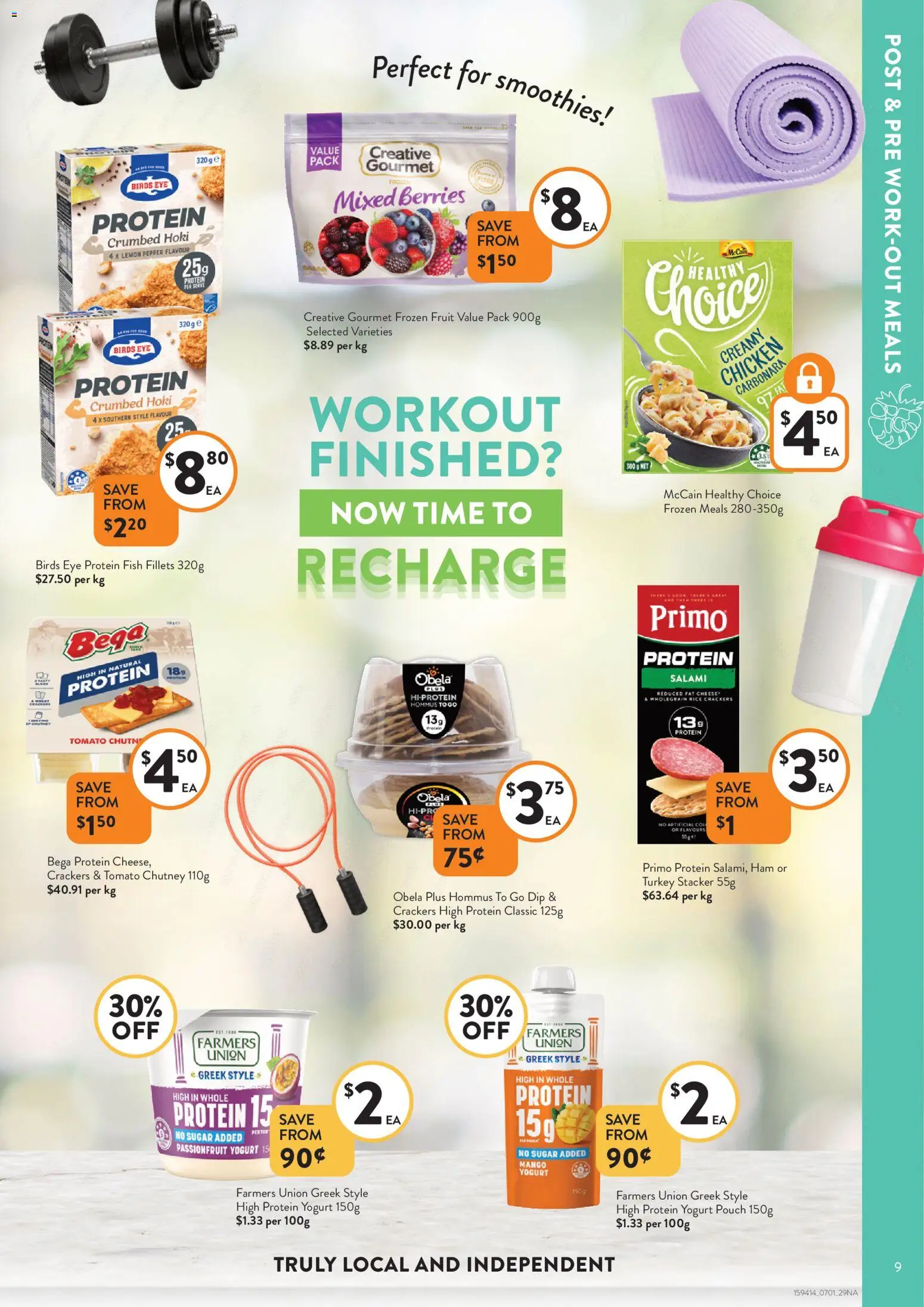 Foodworks catalogue - valid from 07.01.2026 | Page: 9 | Products: Ham, Fish, Passionfruit, Lemon