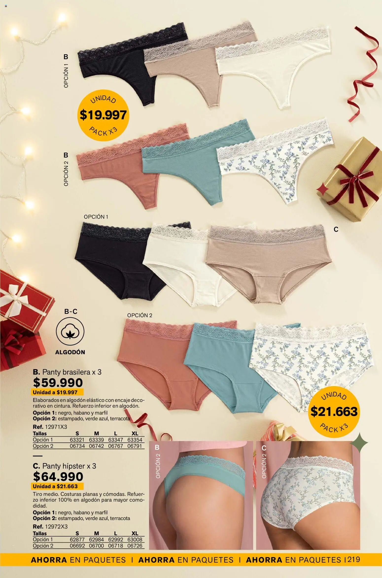 Leonisa revista - valida desde el 13.11.2025 | Página: 219 | Productos: Algodón