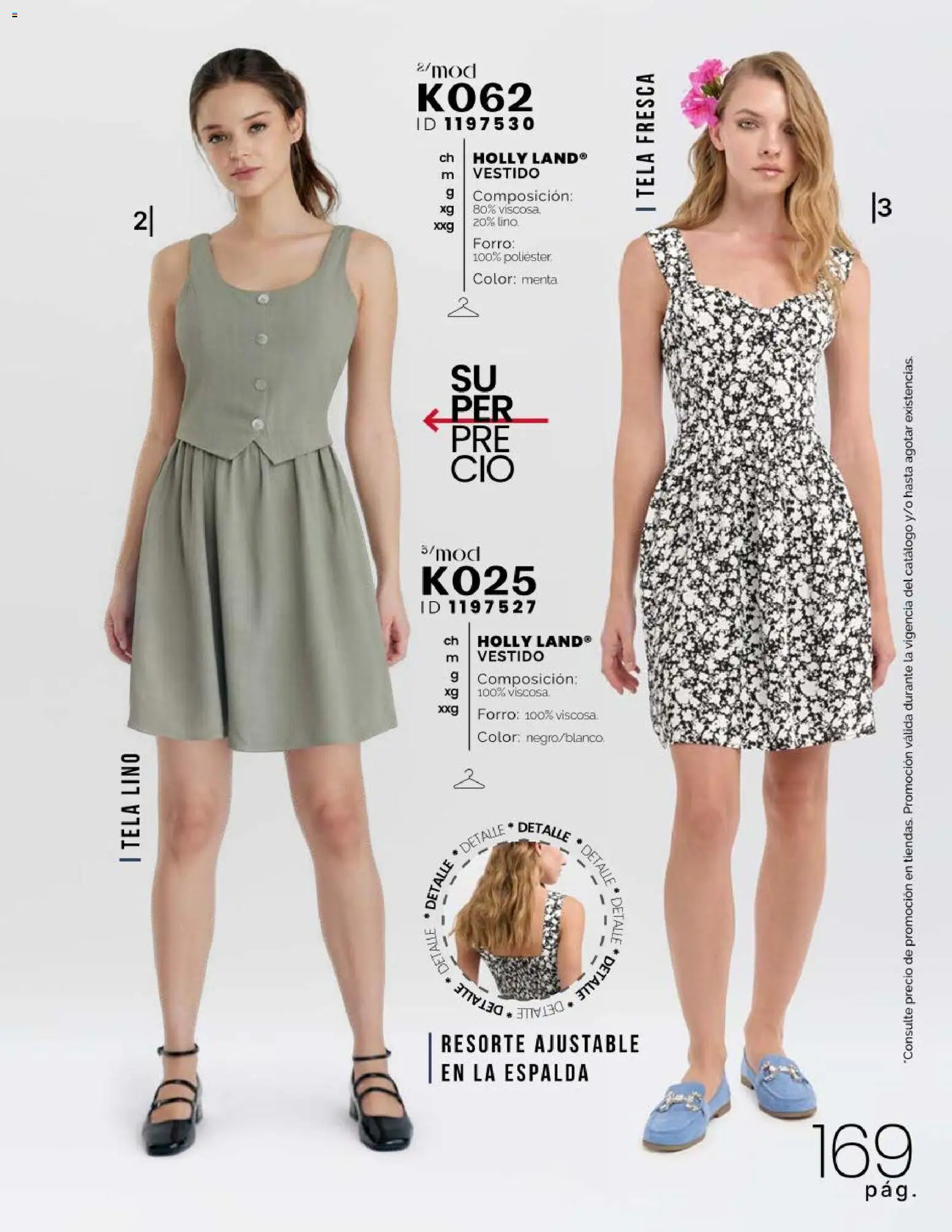 Nuevas ofertas de Price Shoes válidas en toda la República Mexicana desde el 11.03.2026. ¡Encuentra las mejores ofertas en Price Shoes catálogo Ella! | Página: 169 | Productos: Vestido