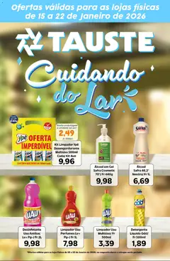 Tauste - Ofertas Especial Cuidando do Lar - Pré-Visualização do folheto da loja Tauste, válido de 15.01.2026