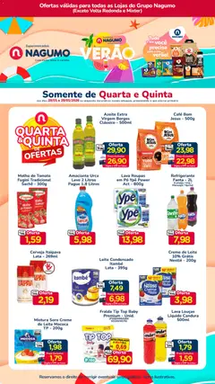 Nagumo - Ofertas Quarta e Quinta - Pré-Visualização do folheto da loja Nagumo, válido de 28.01.2026
