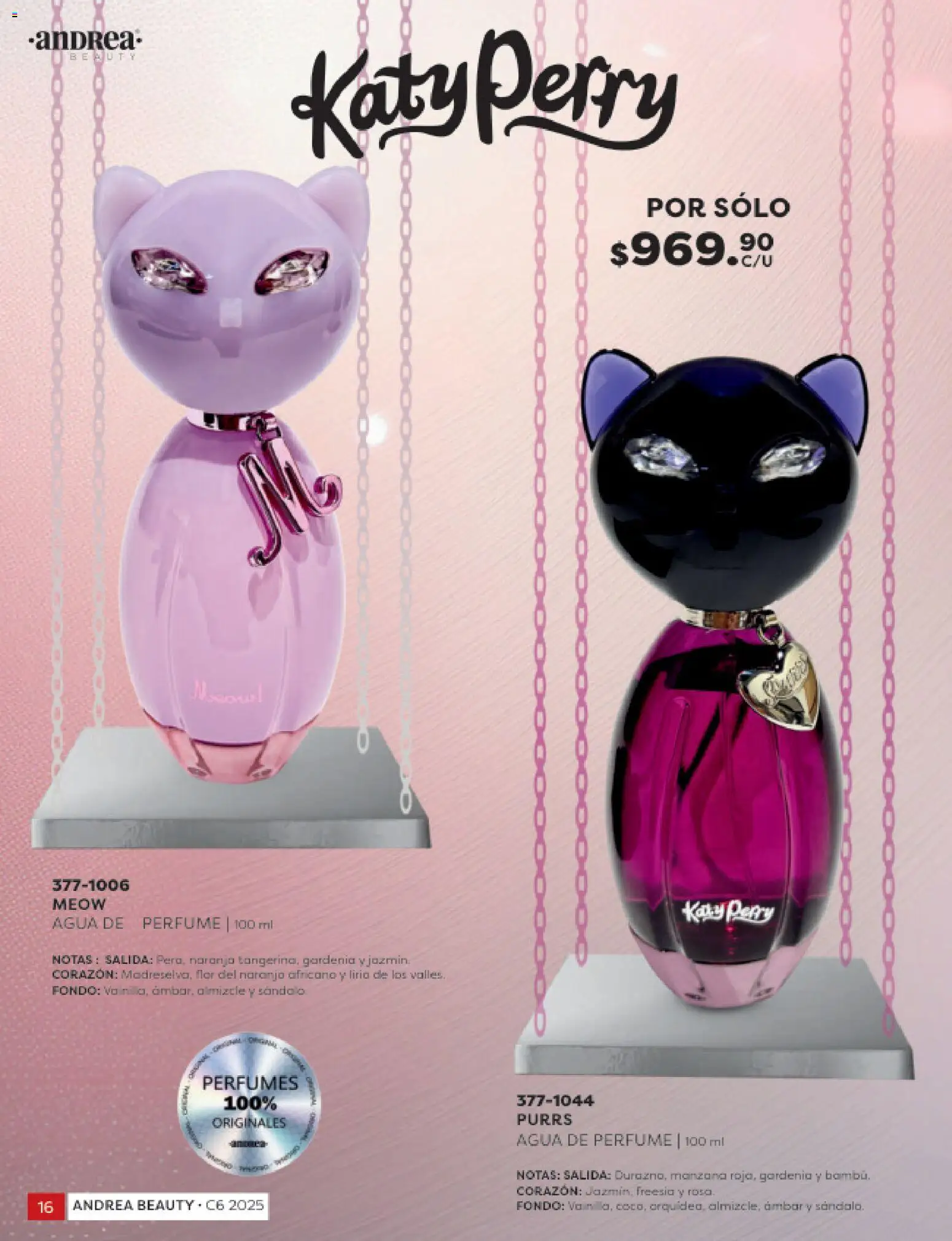 Nuevas ofertas de Andrea válidas en toda la República Mexicana desde el 31.10.2025. ¡Encuentra las mejores ofertas en Andrea catálogo Beauty! | Página: 16 | Productos: Manzana, Agua, Perfume