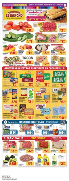 Preview of El Rancho weekly ads valid from 28.01.2026