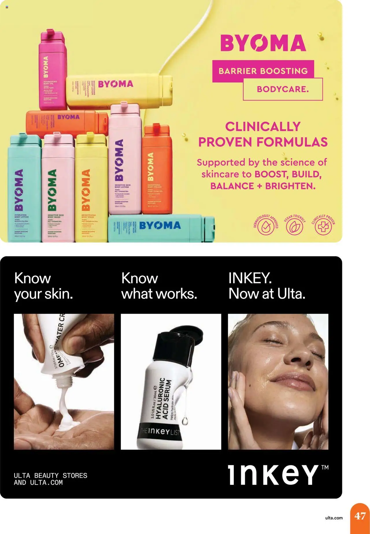 Ulta Beauty Weekly Ad - valid from 03.08.2025 | Page: 47 | Products: Body Wash, Water