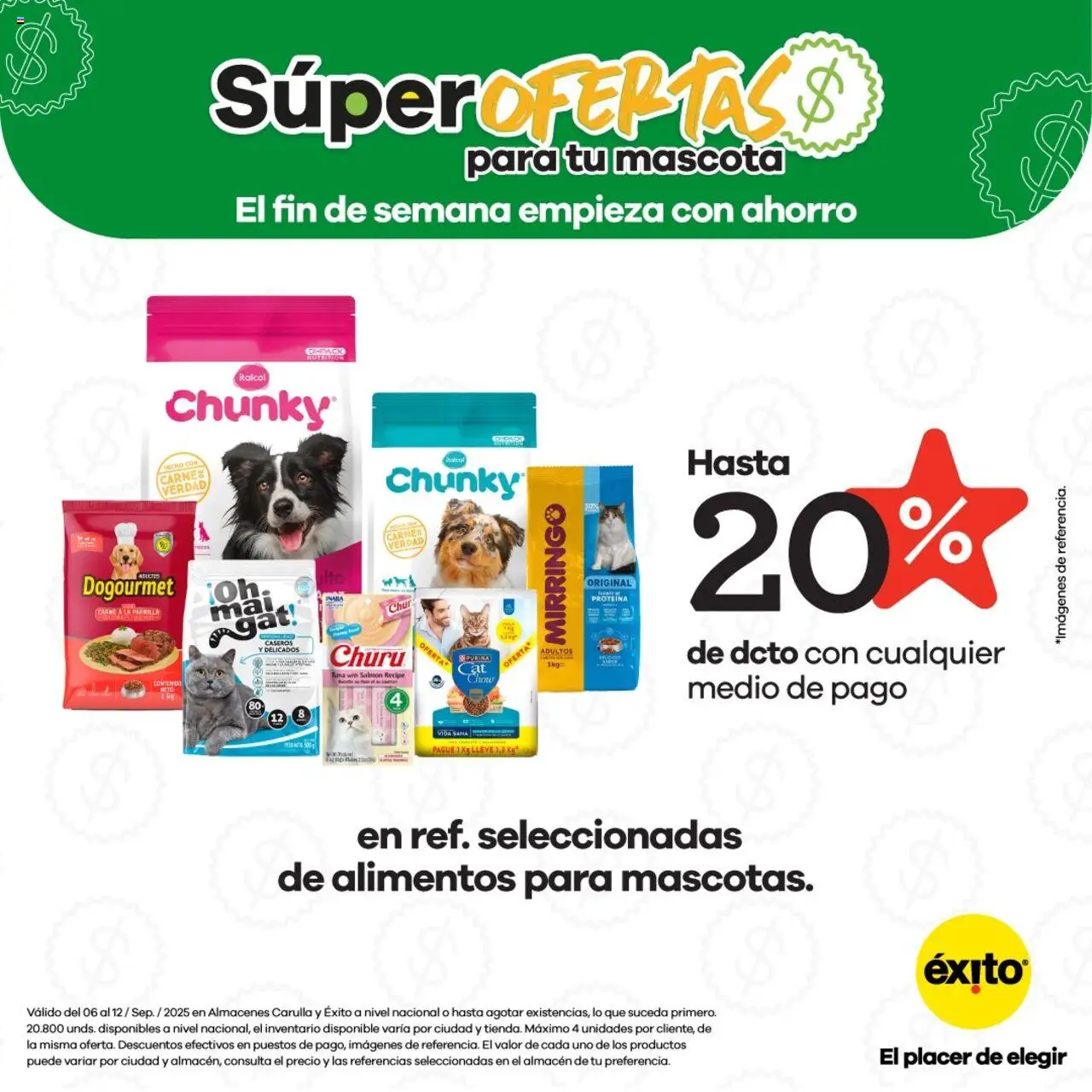 Éxito revista - valida desde el 06.09.2025 | Página: 1 | Productos: Peso, Parrilla