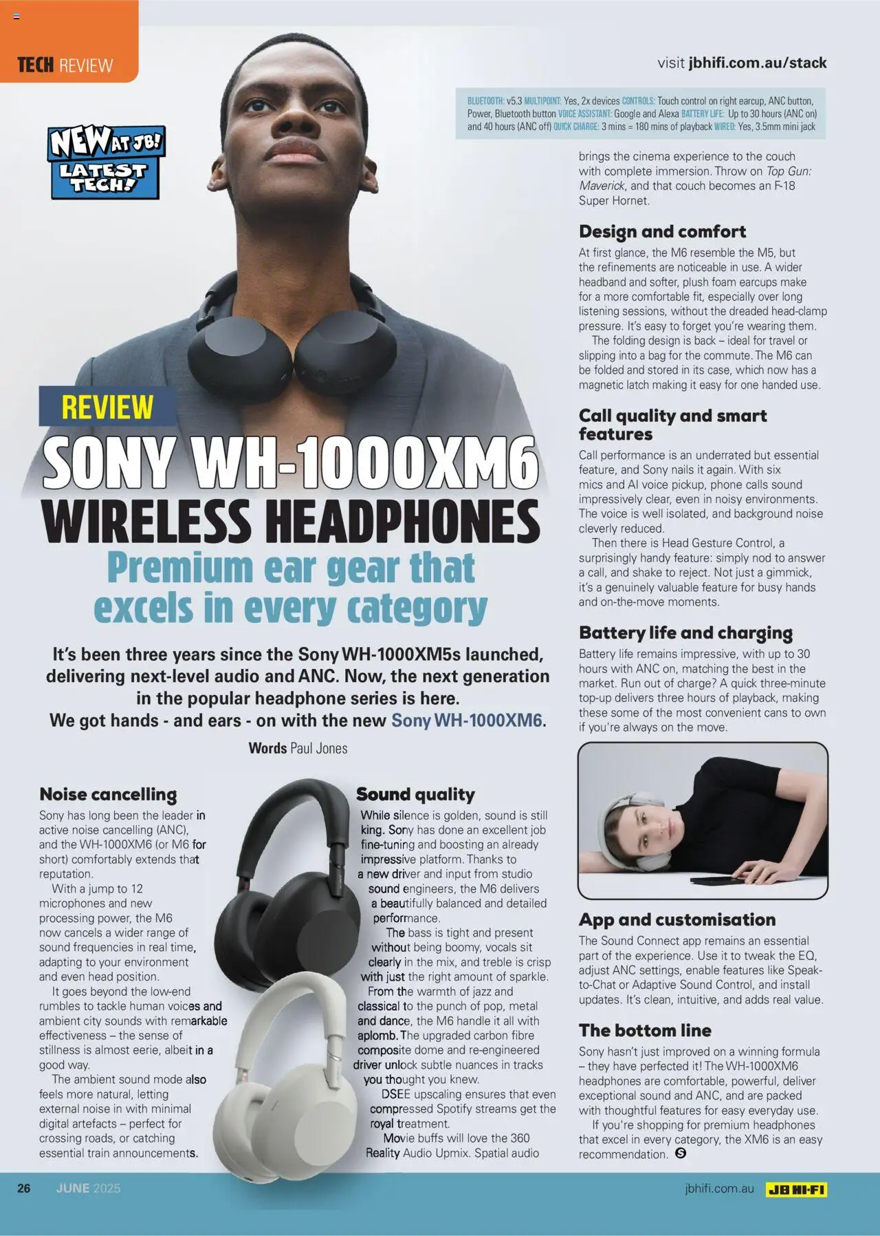 JB Hi-Fi catalogue - valid from 01.06.2025 | Page: 78 | Products: Couch, Battery, Phone, Headphones
