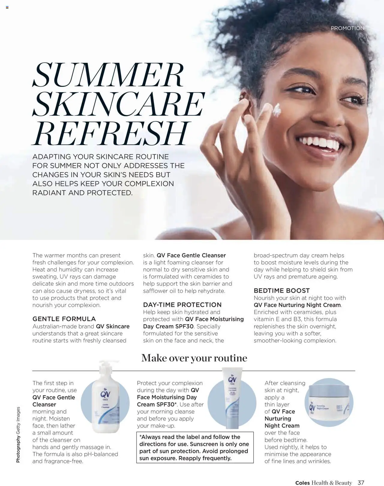 Coles catalogue - valid from 06.01.2025 | Page: 37 | Products: Light, Oil, Sunscreen, Vitamin