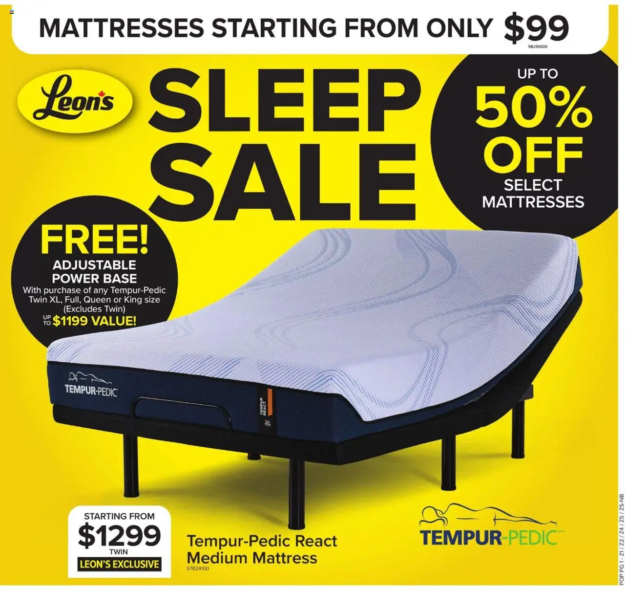 Leon's flyer valid from 09.10.2025 | Page: 9 | Products: Mattress