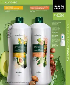 Catálogo Ésika Campaña 12 │ válido desde el 01.08.2025 | Página: 99 | Productos: Sal, Oliva, Acondicionador, Shampoo