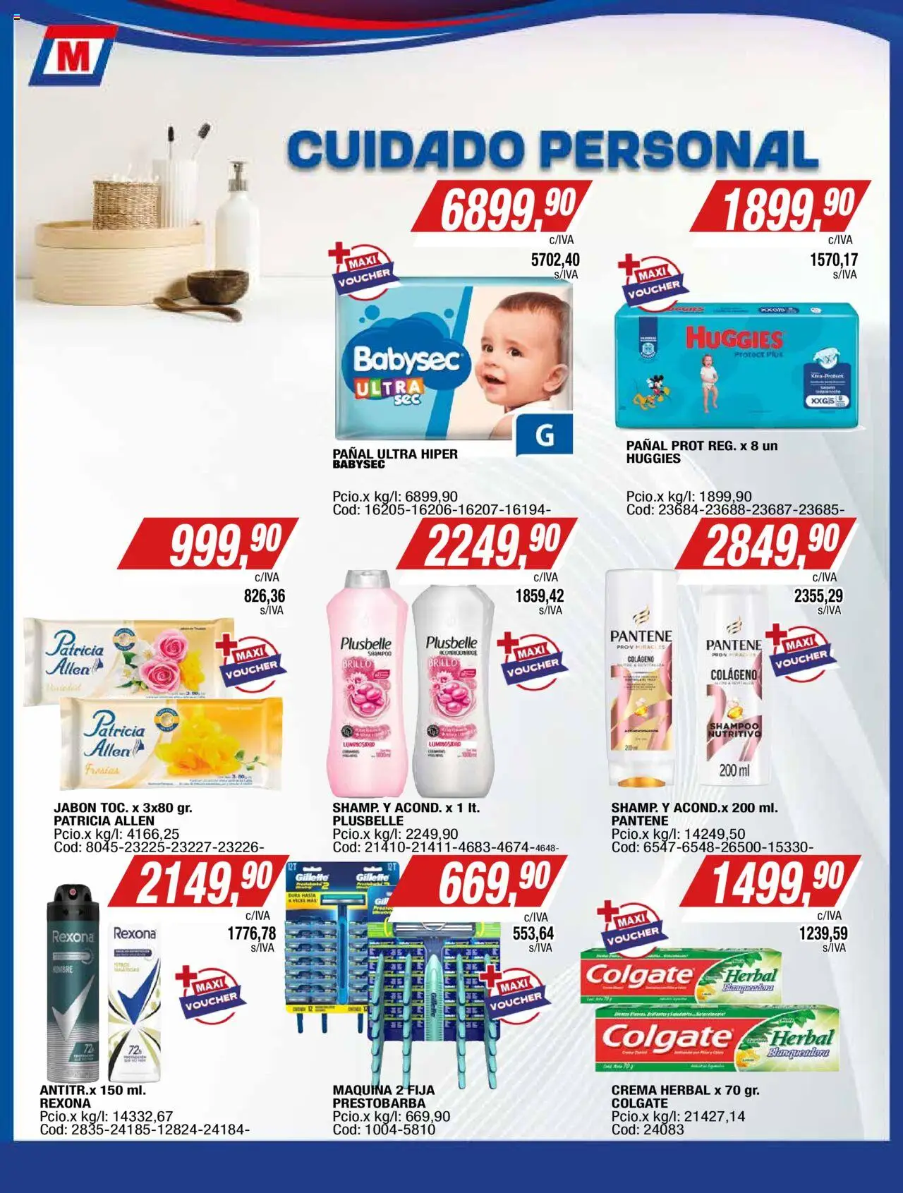 Maxiconsumo ofertas │ válido desde el 25.08.2025 | Página: 7 | Productos: Brillo, Jabón, Crema