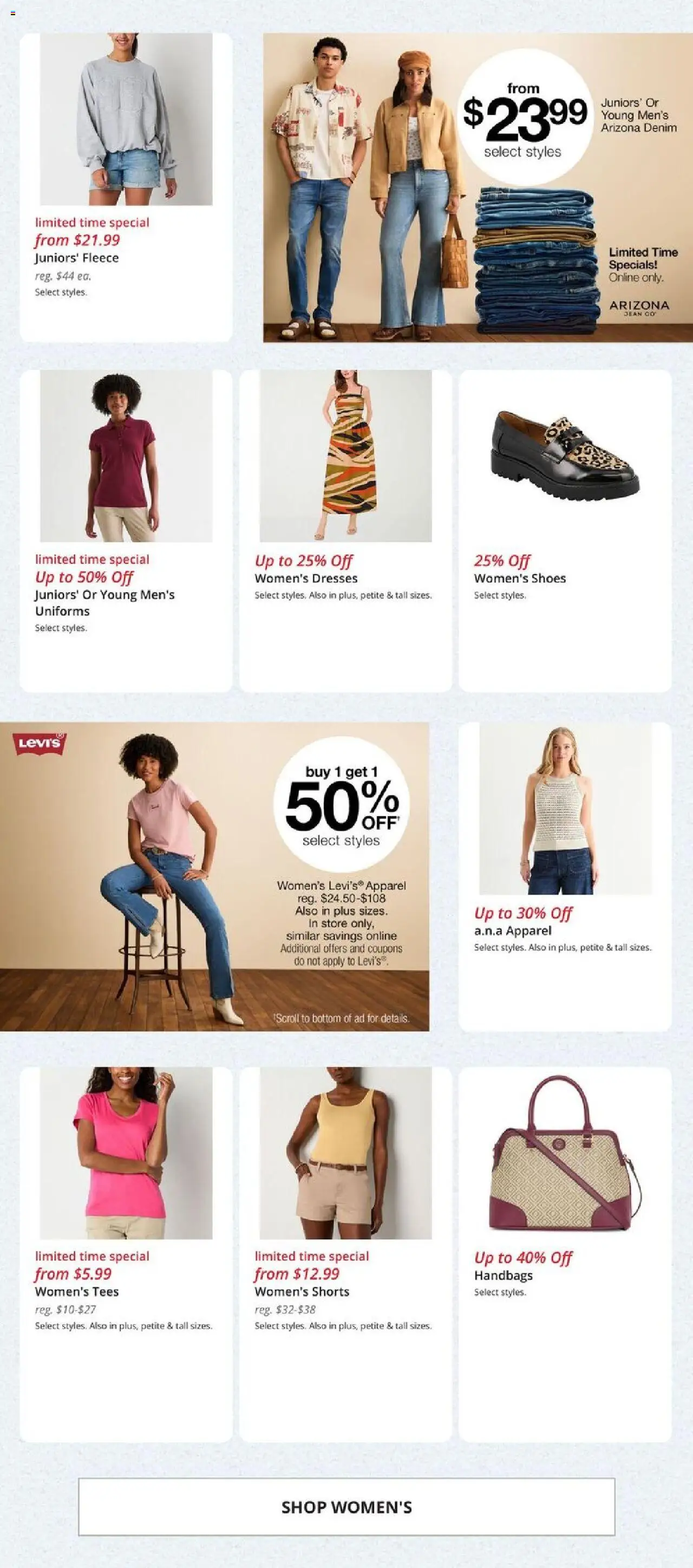 JCPenney Store Ads - valid from 08.08.2025 | Page: 3 | Products: Shorts