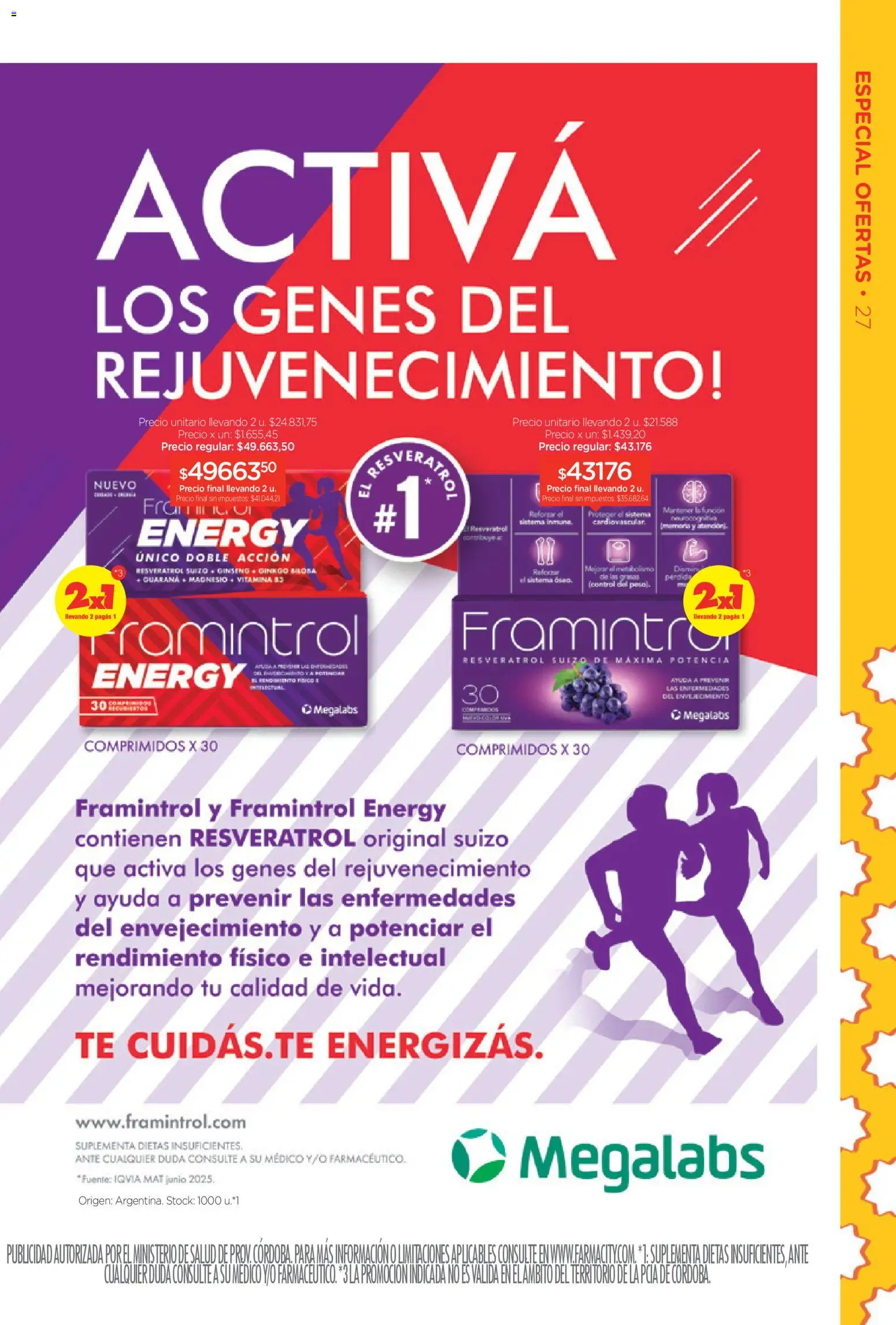 Farmacity catálogo │ válido desde el 03.03.2026 | Página: 27 | Productos: Té