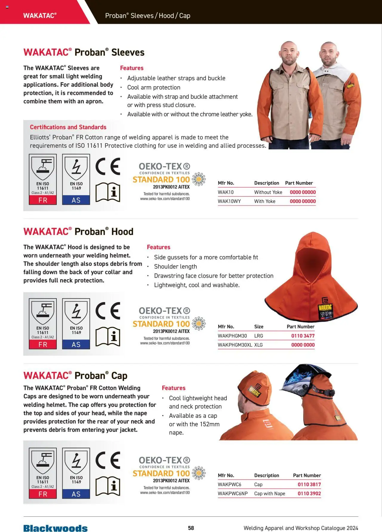 Black Woods catalogue - valid from 22.07.2024 | Page: 58 | Products: Light, Cap, Press