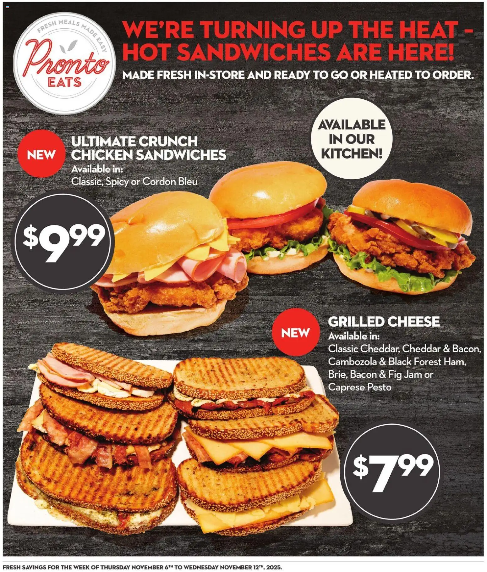 Longo's flyer valid from 06.11.2025 | Page: 12 | Products: Cheese, Chicken