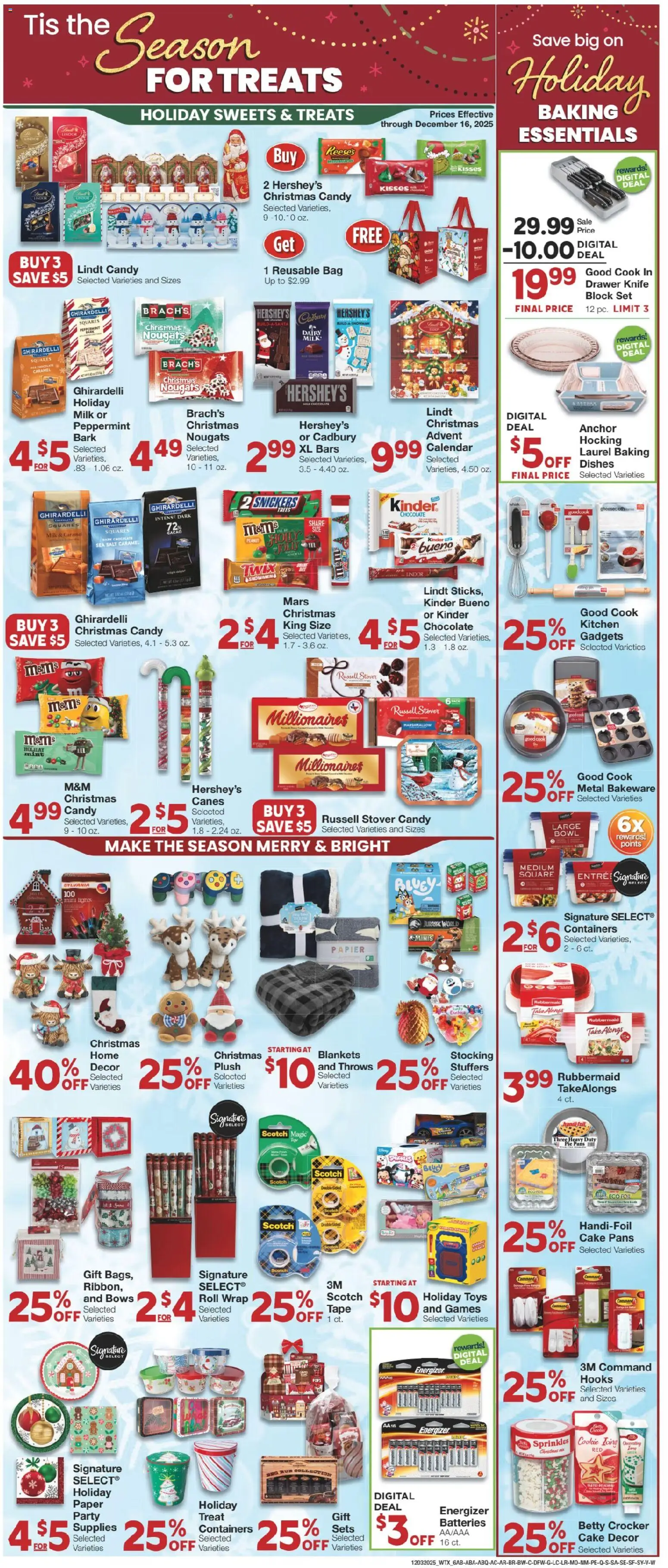 United Supermarkets Weekly Ad - valid from 02.12.2025 | Page: 6 | Products: Peppermint, Anchor, Milk, Bag