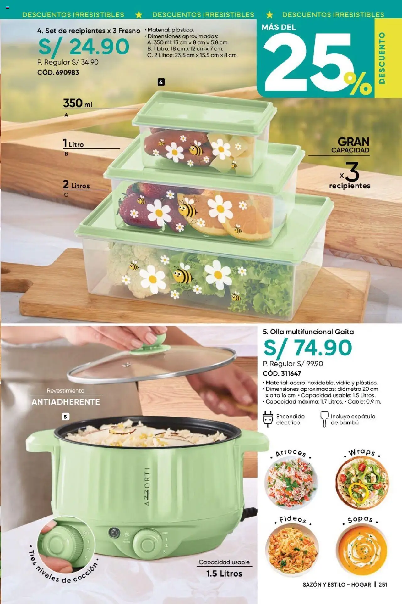 Catálogo Azzorti válido desde 17.06.2025 | Página: 253 | Productos: Fideos, Cable