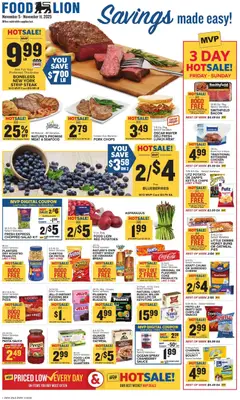 Preview of Food Lion weekly ads valid from 05.11.2025
