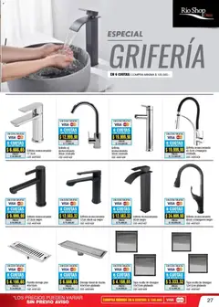 Vista previa Río Shop Deco catálogo válido desde el 01.01.2026 | Página: 27 | Productos: Parrilla, Ducha