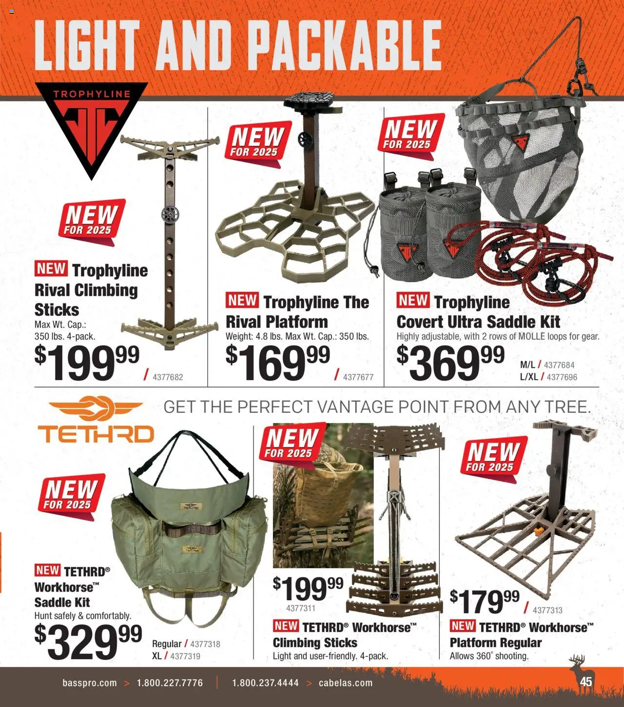 Cabela's Deer Hunting 25 - valid from 01.10.2025 | Page: 45 | Products: Cap, Weight