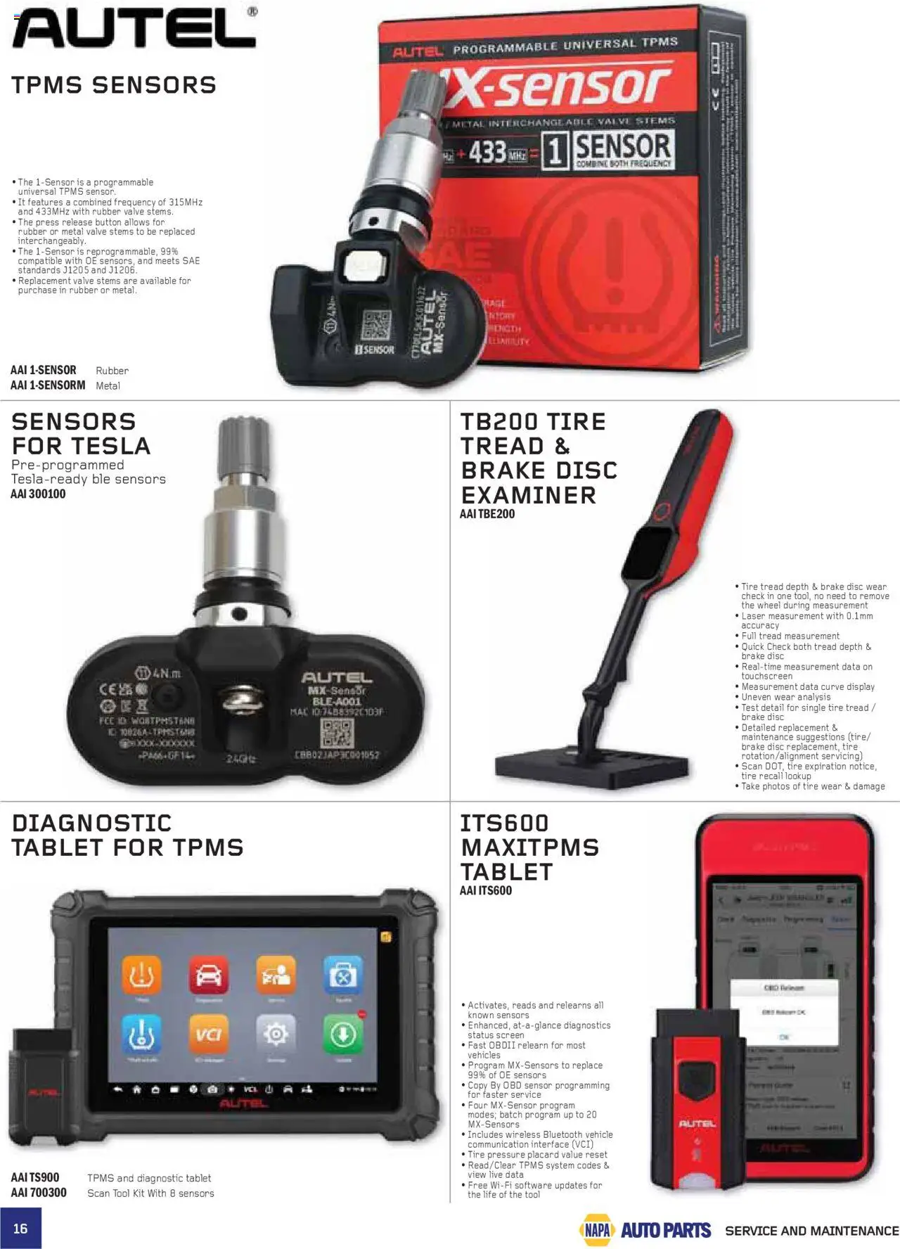 NAPA Auto Parts flyer valid from 01.07.2025 | Page: 16