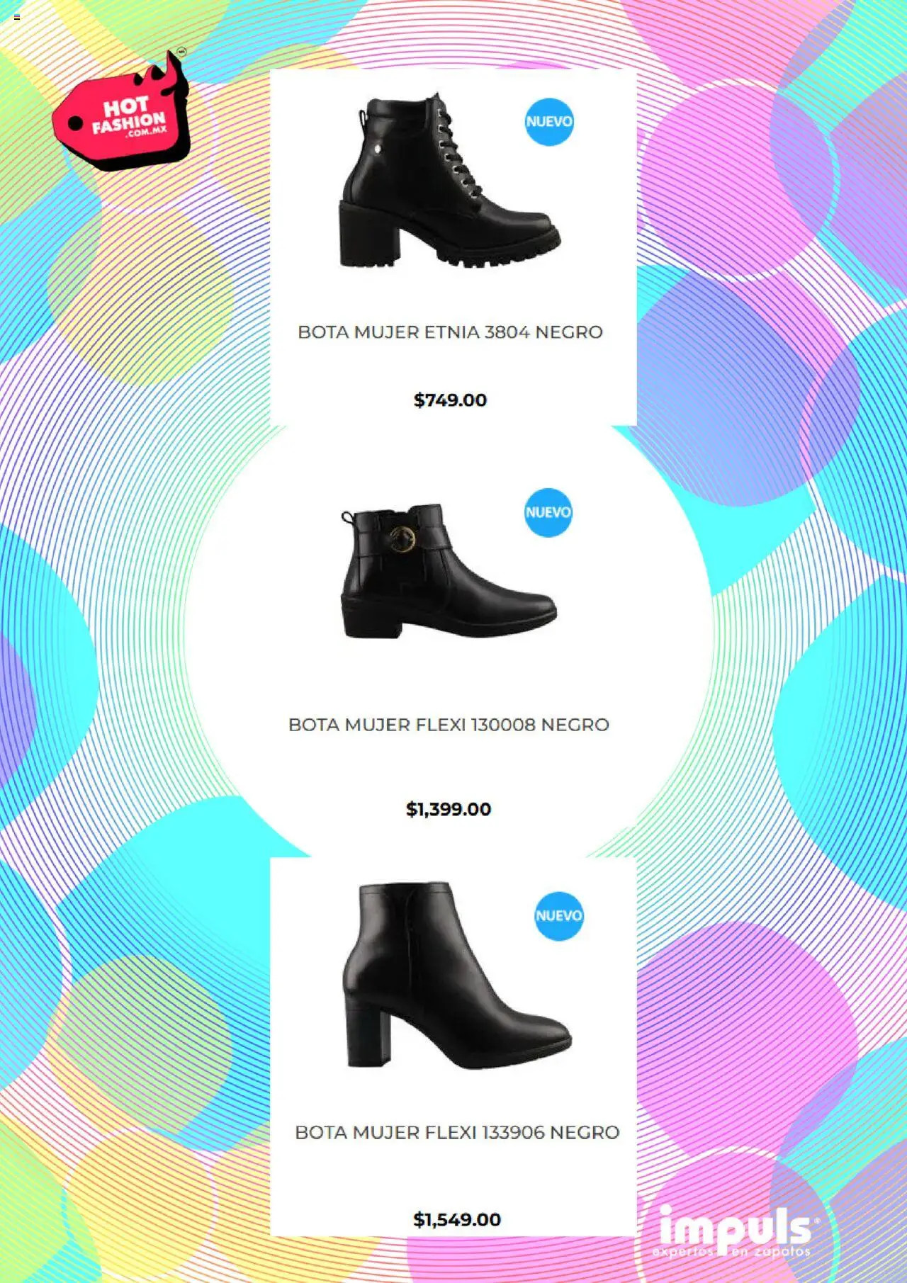 Nuevas ofertas de Impuls válidas en toda la República Mexicana desde el 11.08.2025. ¡Encuentra las mejores ofertas en Impuls - Hot Sale! | Página: 2 | Productos: Zapatos