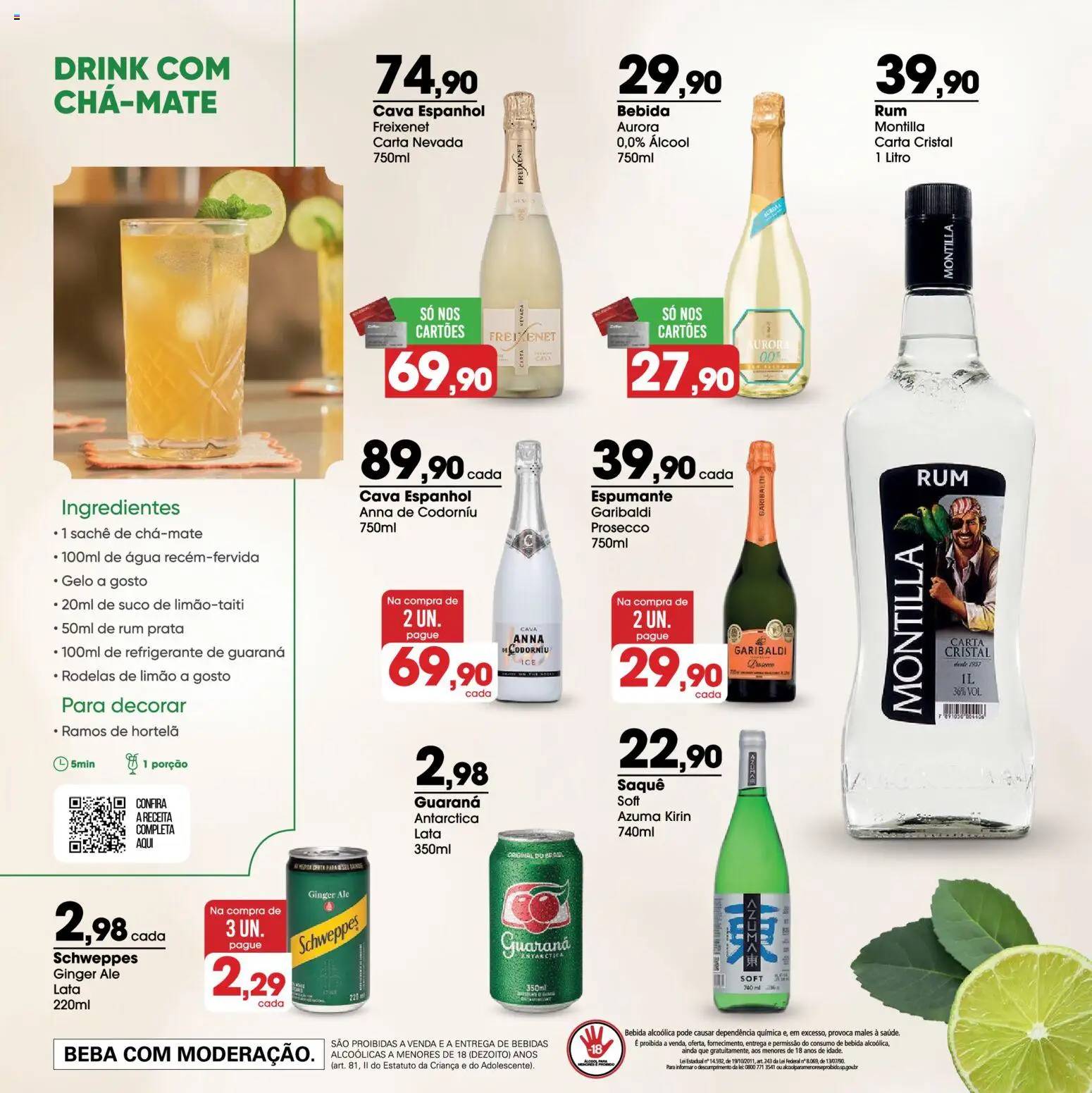 Zaffari Folheto - válido de 09.01.2026 | Página: 7 | Produtos: Espumante, Saquê, Suco, Rum