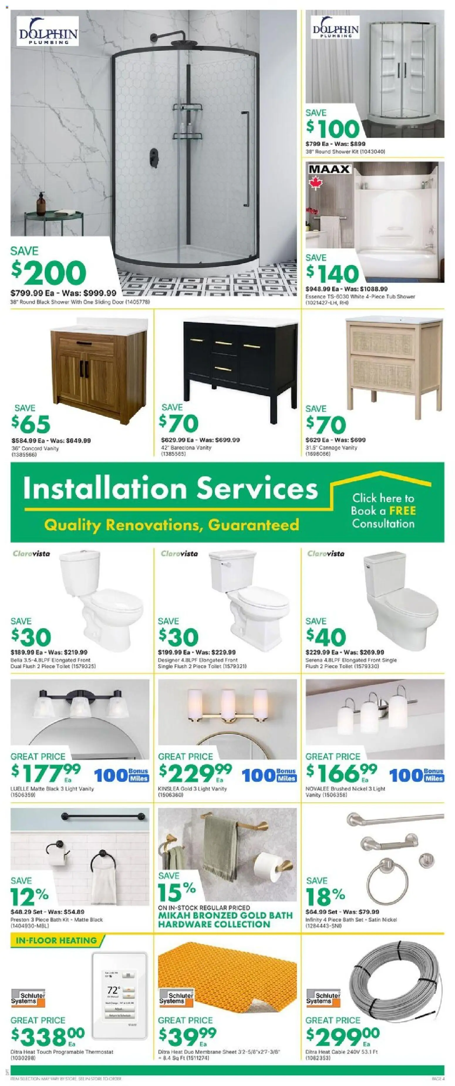 Kent flyer valid from 15.01.2026 | Page: 4 | Products: Cable, Bath, Shower