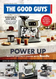 Preview of The Good Guys Breville - valid from 03.08.2025