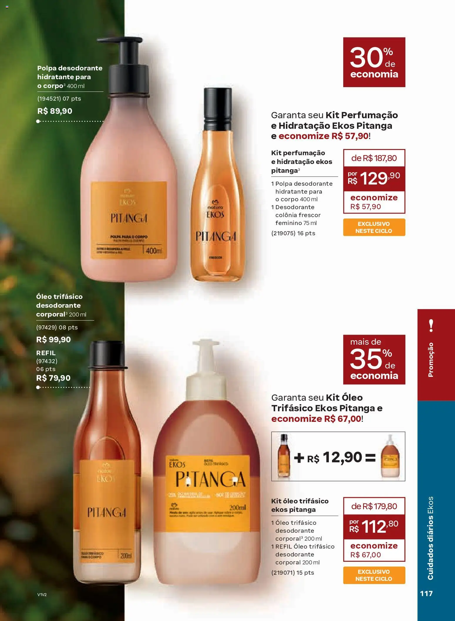 Natura Folheto - válido de 19.02.2026 | Página: 117 | Produtos: Desodorante, Óleo