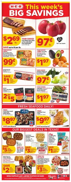 Preview of H-E-B weekly ads valid from 04.02.2026
