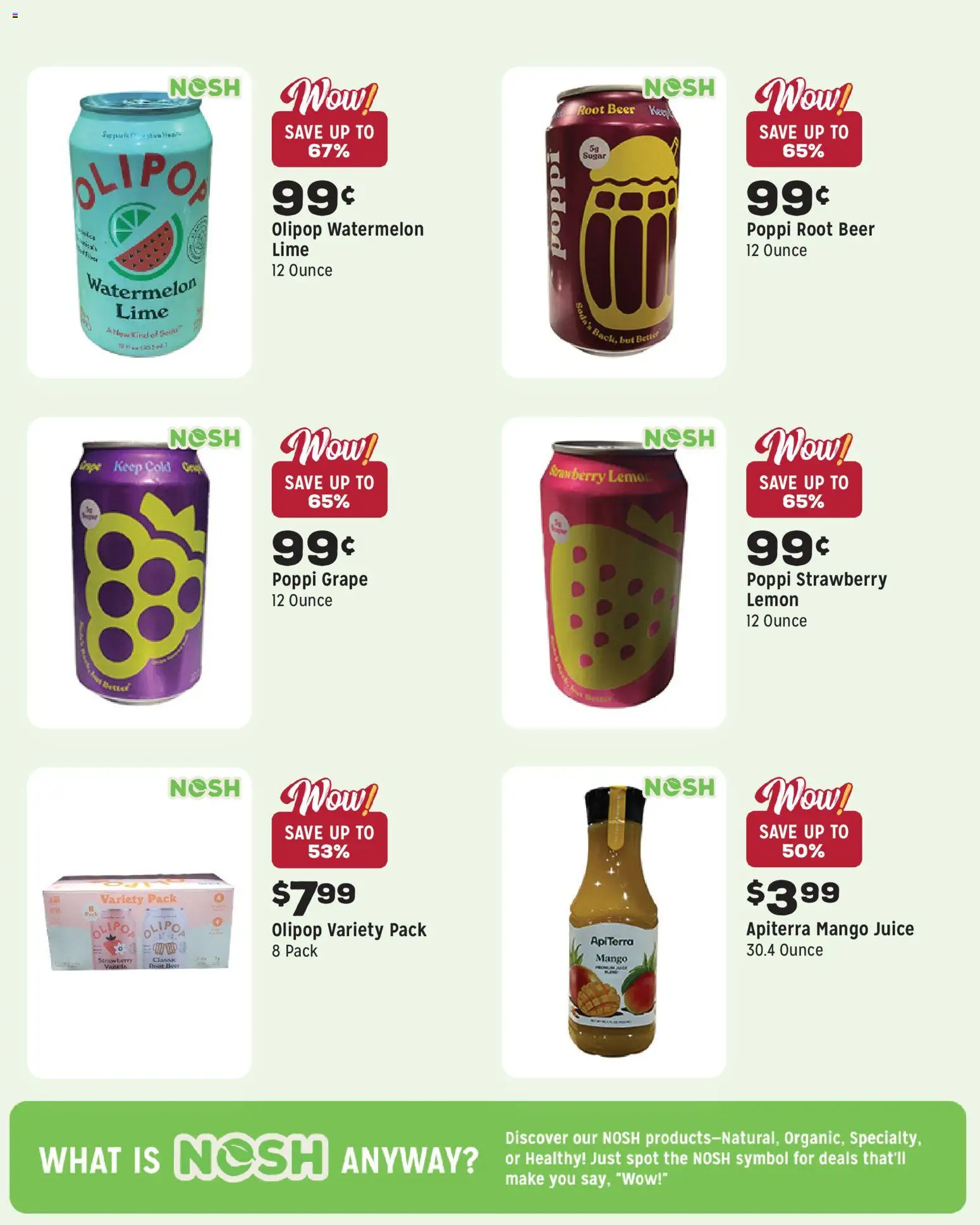 Grocery Outlet Weekly Ad - ID - valid from 10.12.2025 | Page: 9 | Products: Juice, Beer, Lemon, Mango
