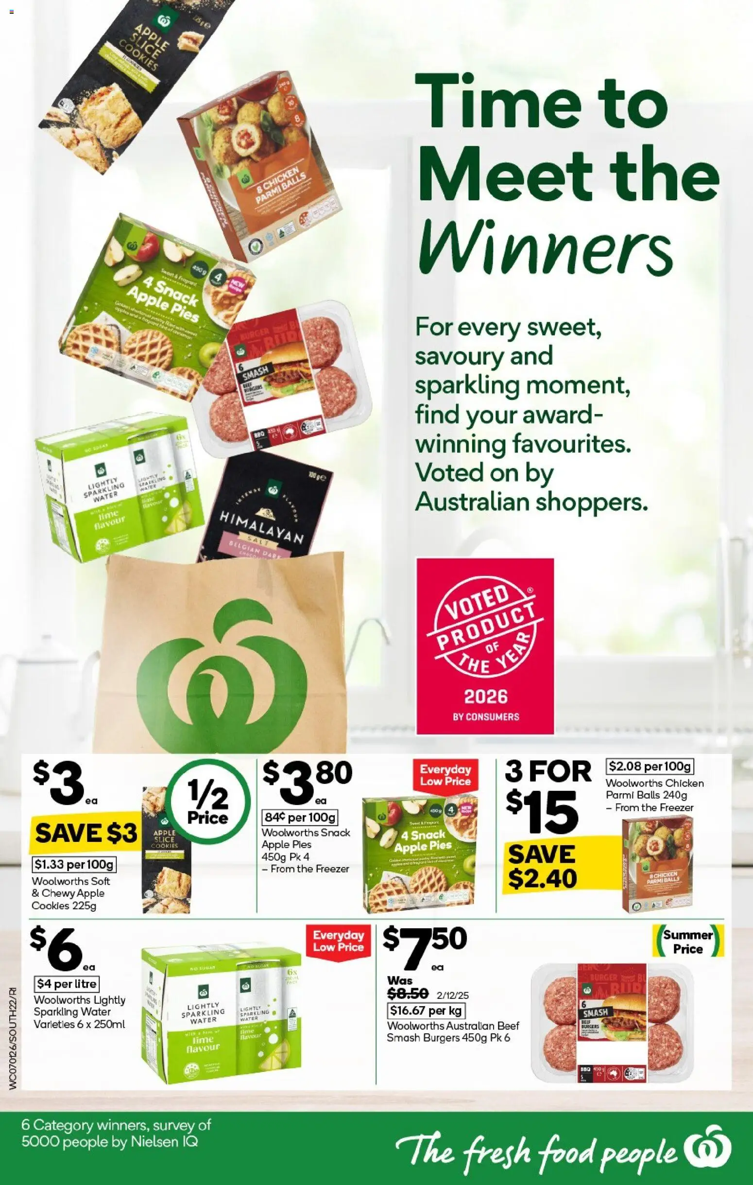 Woolworths catalogue - valid from 07.01.2026 | Page: 22 | Products: Chicken, Beef, Lime, Freezer