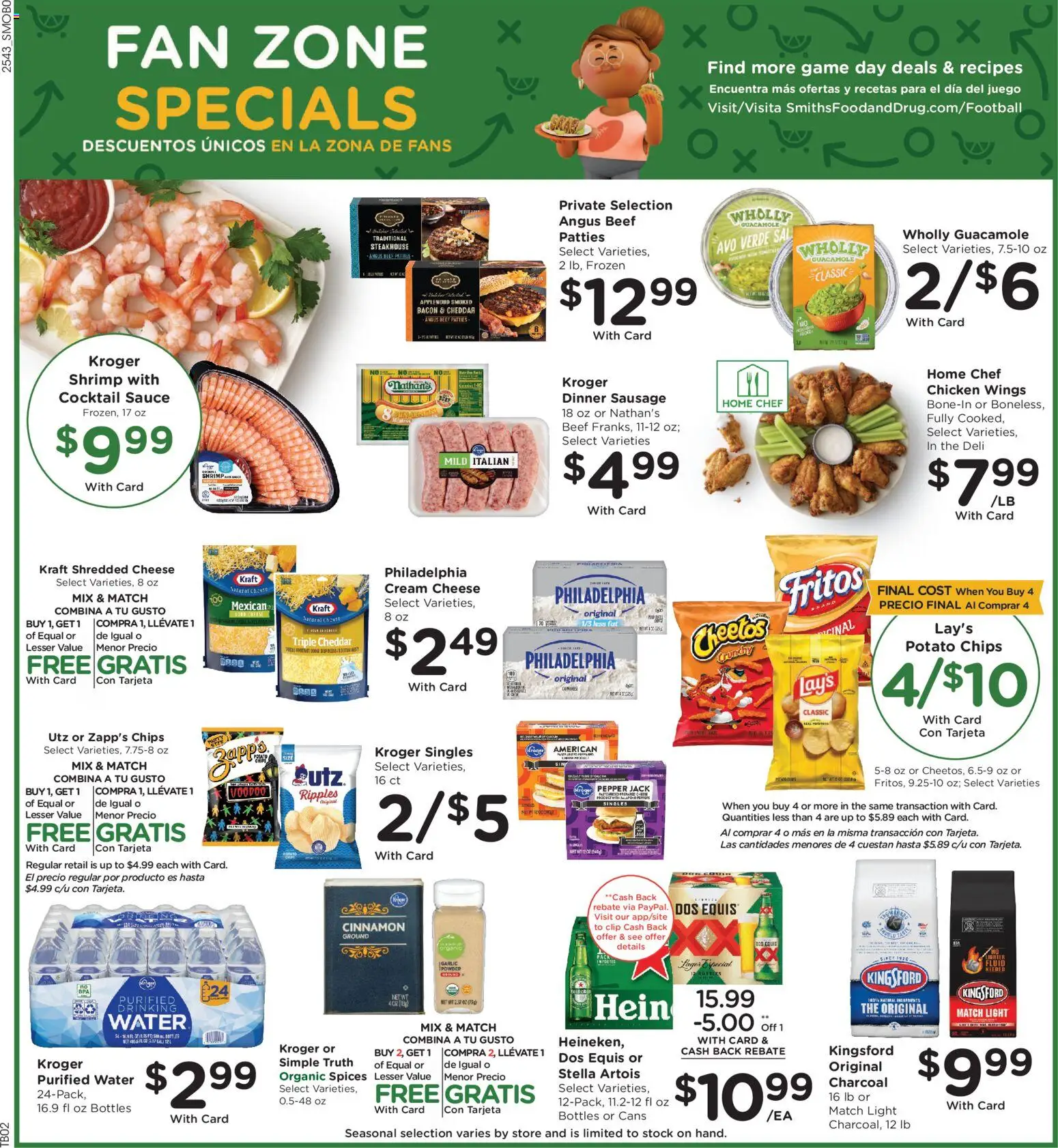 Smith's Weekly Ad - ID - valid from 28.11.2025 | Page: 5 | Products: Cheese, Water, Sauce, Sausage