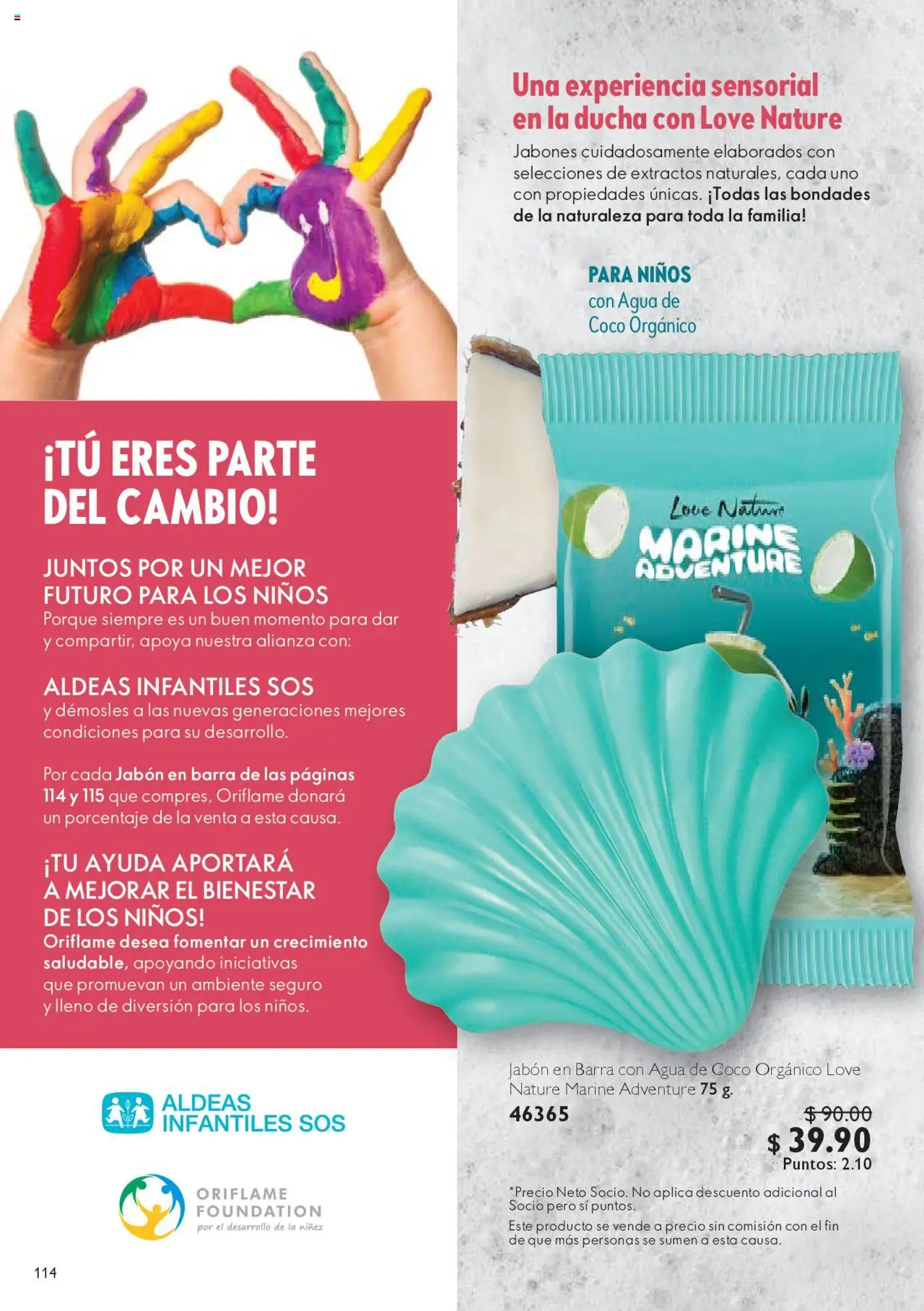 Nuevas ofertas de Oriflame válidas en toda la República Mexicana desde el 13.09.2025. ¡Encuentra las mejores ofertas en Oriflame - Campaña 13 2025! | Página: 114