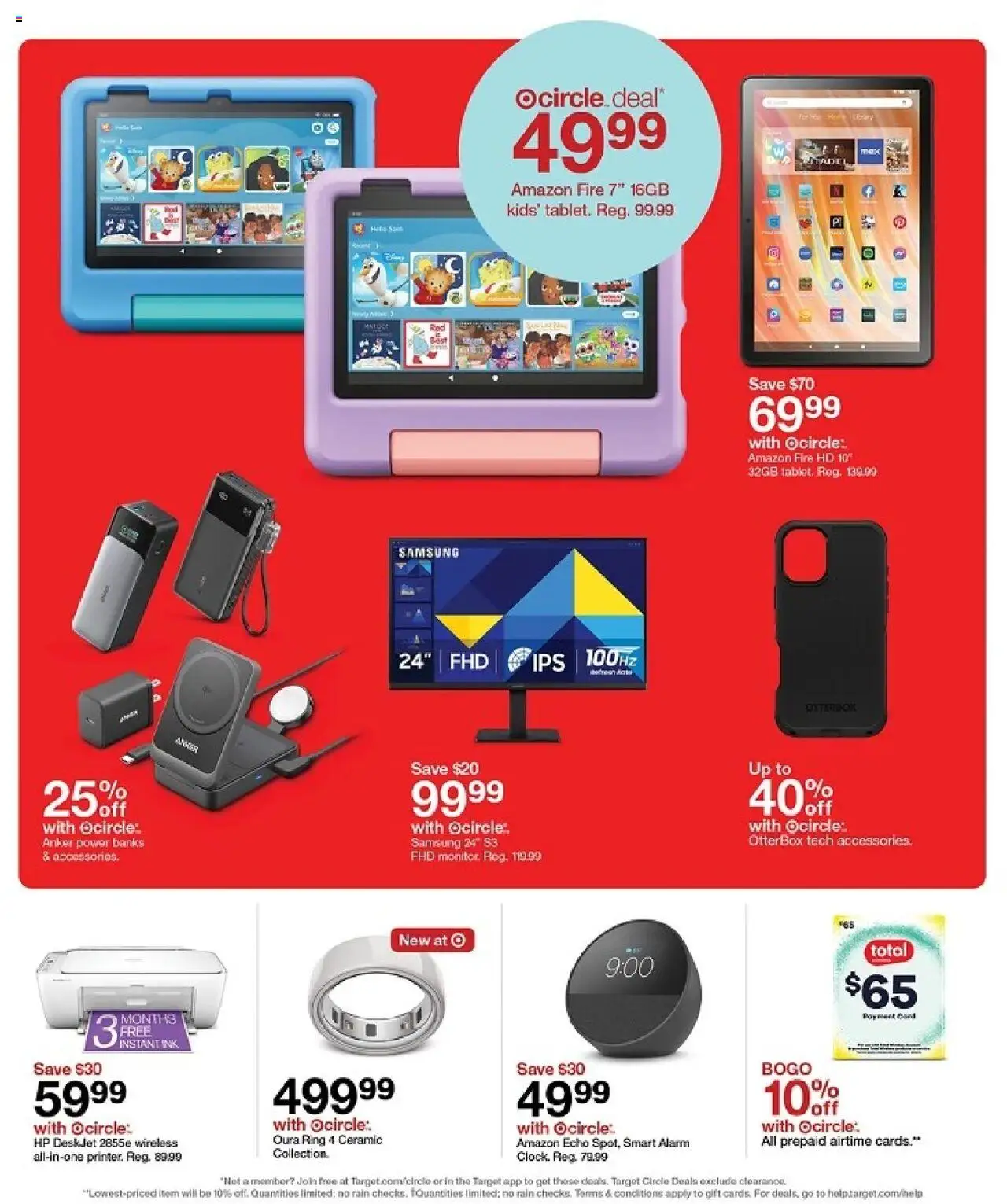 Target Weekly Ad - valid from 05.10.2025 | Page: 50 | Products: Ring, Ink, Alarm