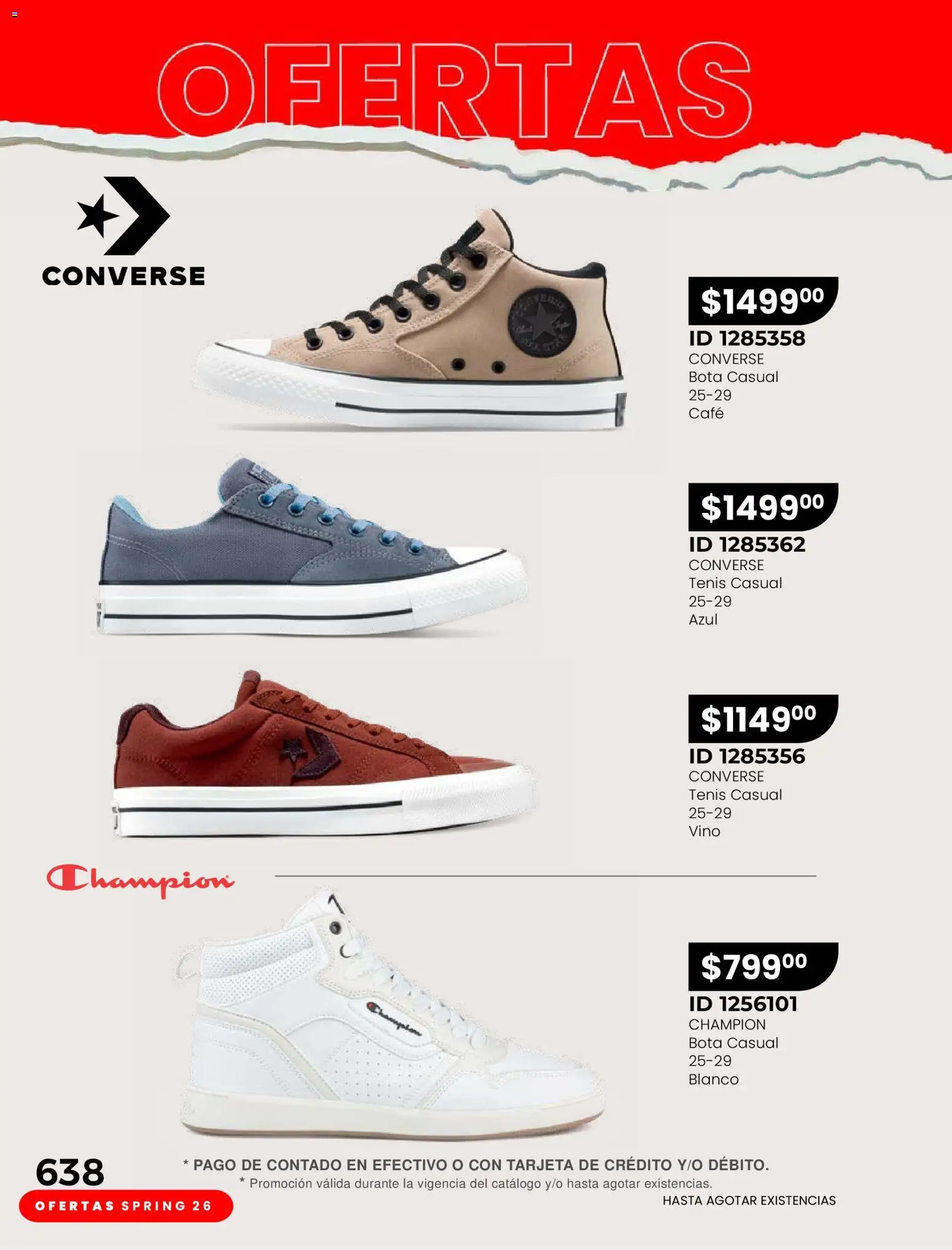 Nuevas ofertas de Price Shoes válidas en toda la República Mexicana desde el 04.03.2026. ¡Encuentra las mejores ofertas en Price Shoes catálogo Ofertas! | Página: 14 | Productos: Tenis, Café, Vino