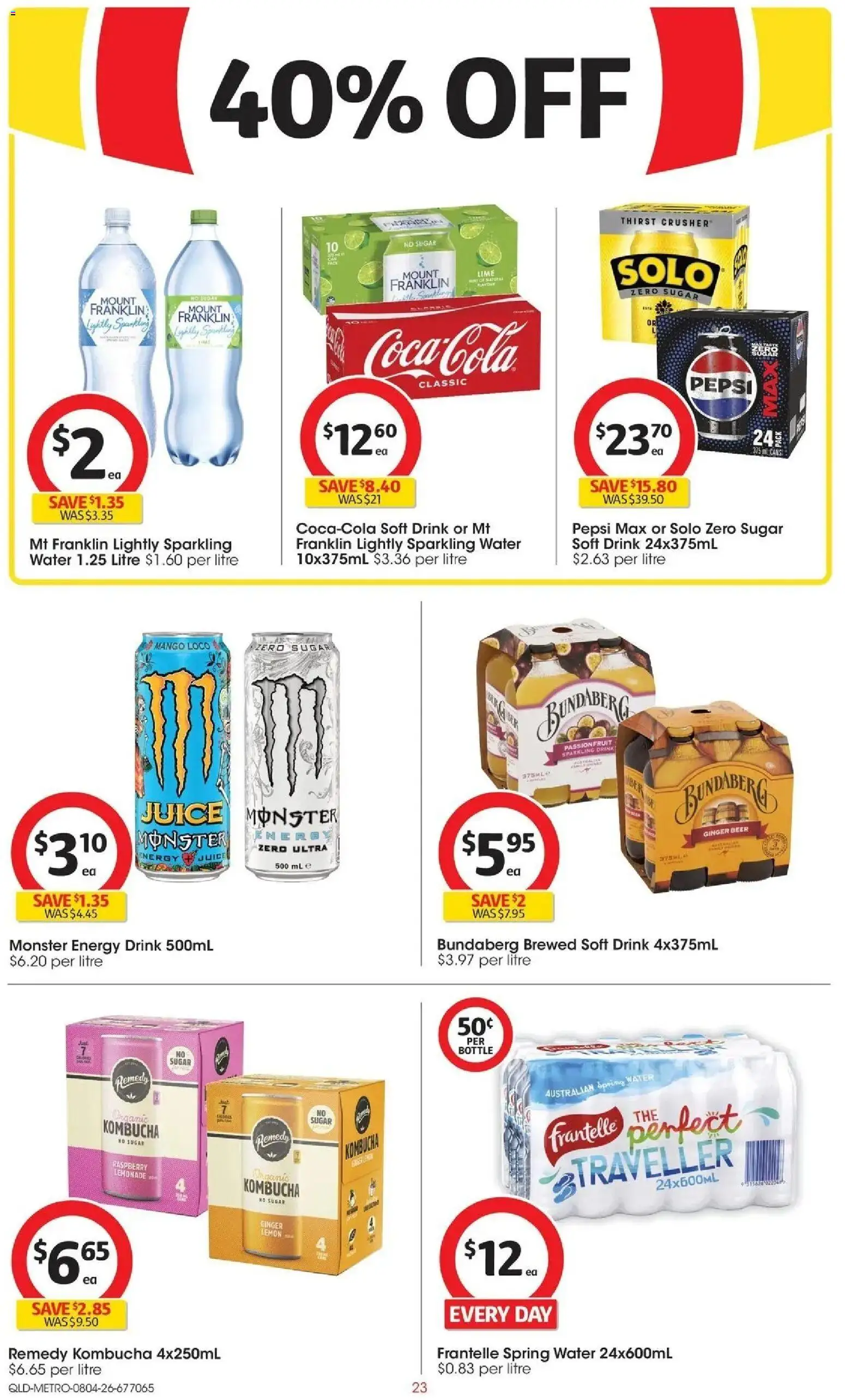Deals catalogue - valid from 07.04.2026 | Page: 23 | Products: Pepsi, Sugar, Mango, Lime