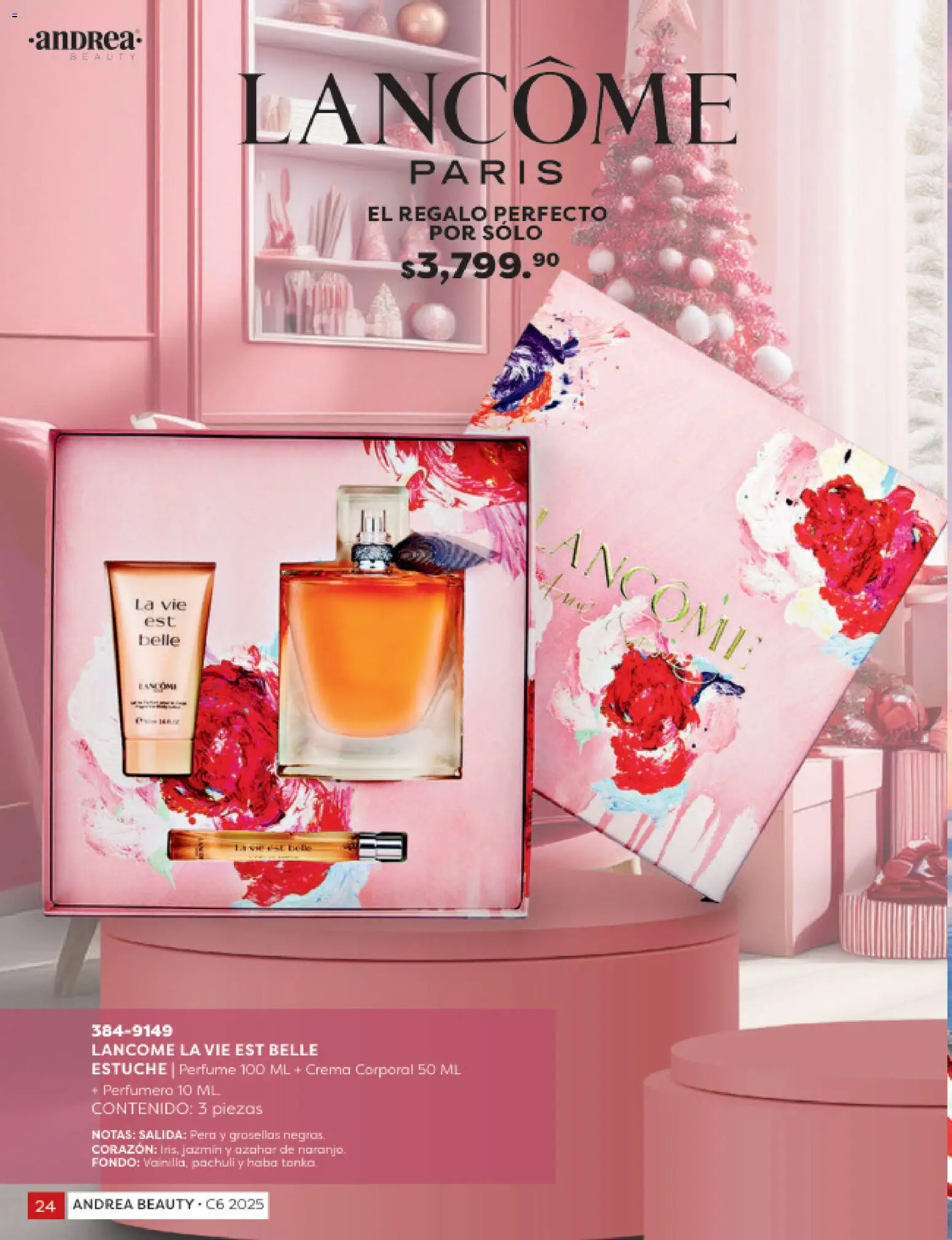 Nuevas ofertas de Andrea válidas en toda la República Mexicana desde el 31.10.2025. ¡Encuentra las mejores ofertas en Andrea catálogo Beauty! | Página: 24 | Productos: Crema, Estuche, Perfume, Crema corporal